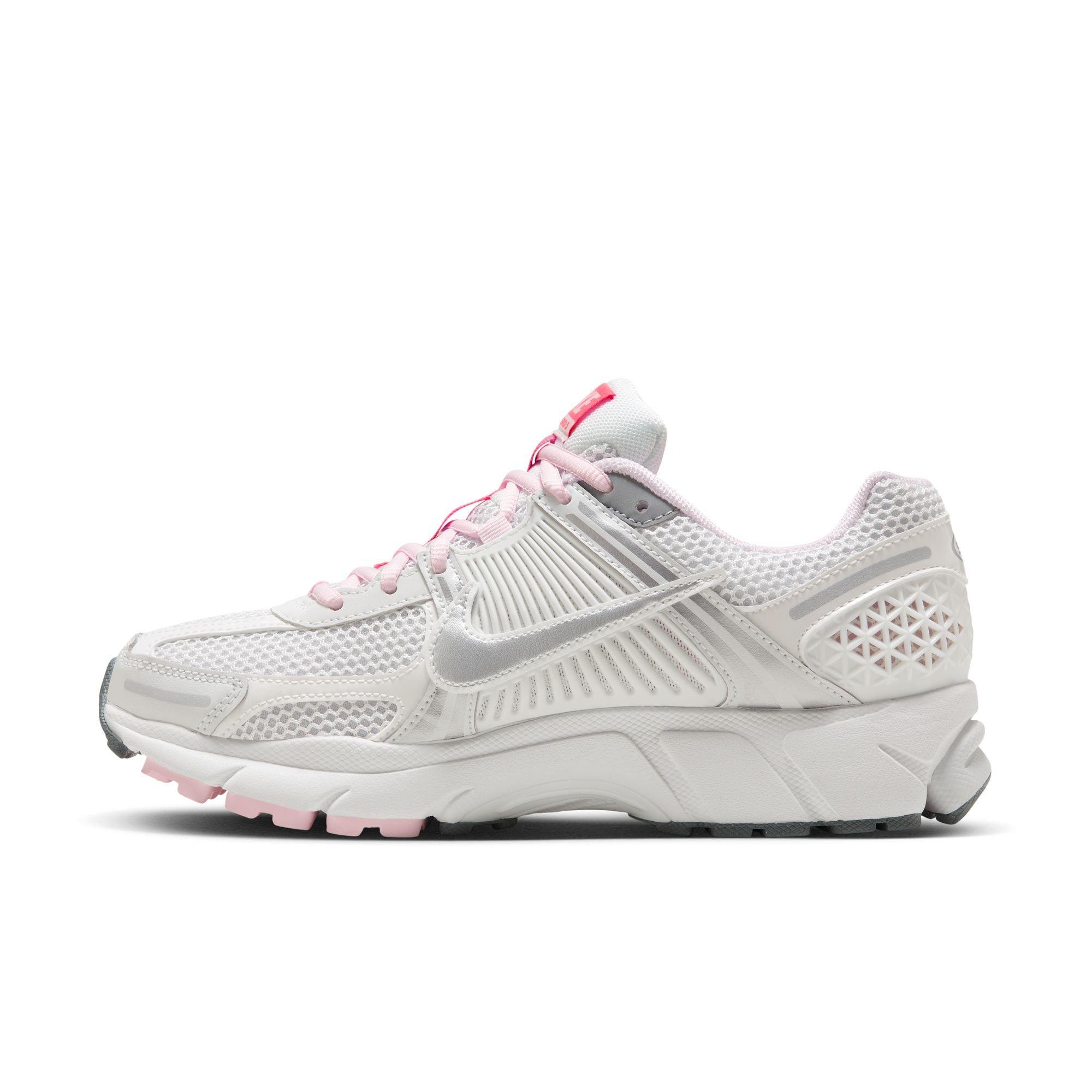 Nike Zoom Vomero 5 "Photon Dust/Metallic Silver/Summit White" Women's Shoe - WHITE/PINK Thumbnail View 4