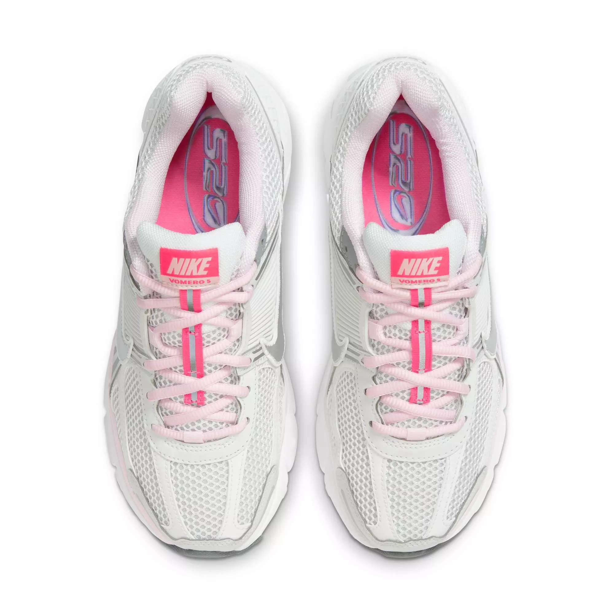 Nike Zoom Vomero 5 "Photon Dust/Metallic Silver/Summit White" Women's Shoe - WHITE/PINK