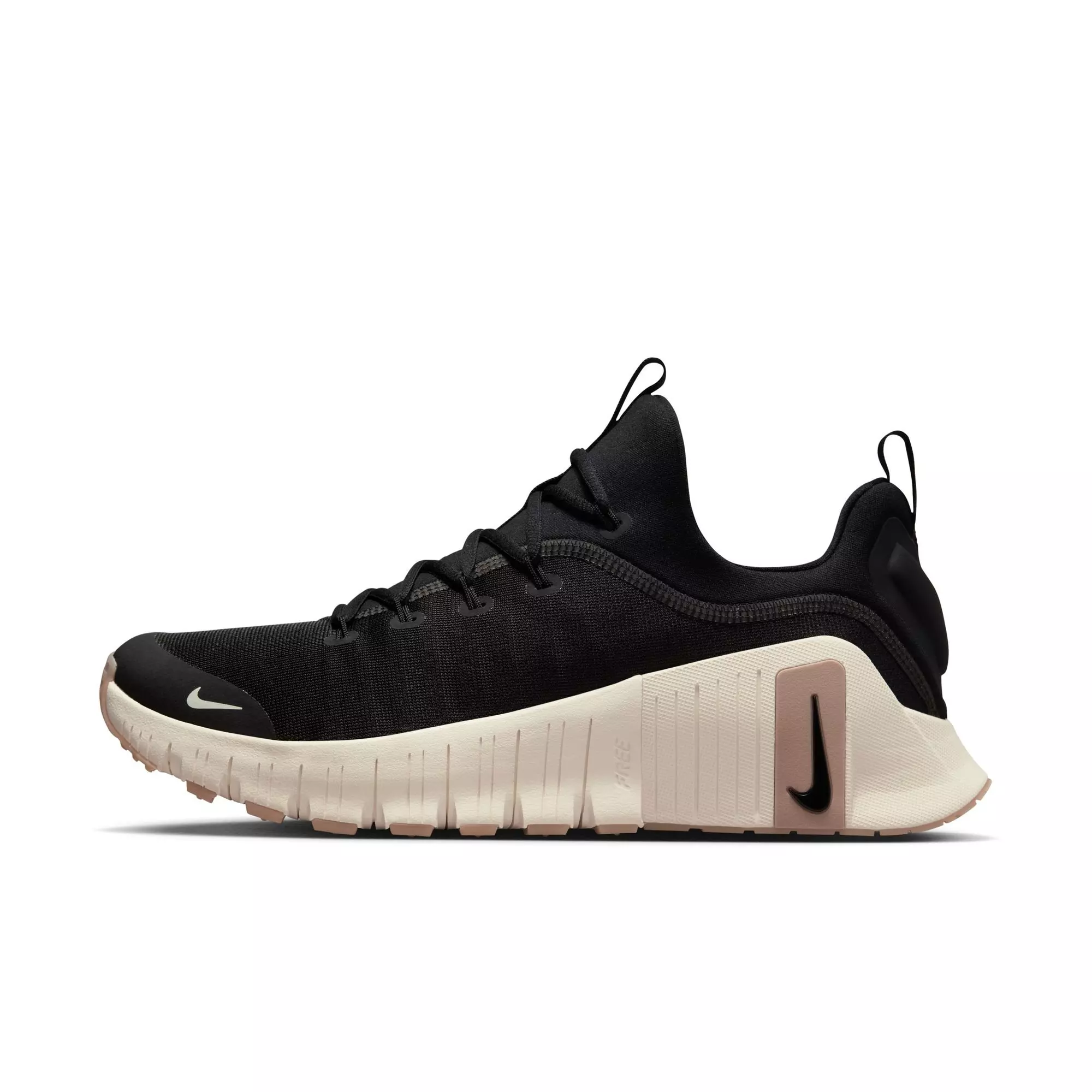 Nike Free Metcon 6 "Black/Coconut Milk/Gum Light Brown" Men's Workout Shoe - BLACK/TAN
