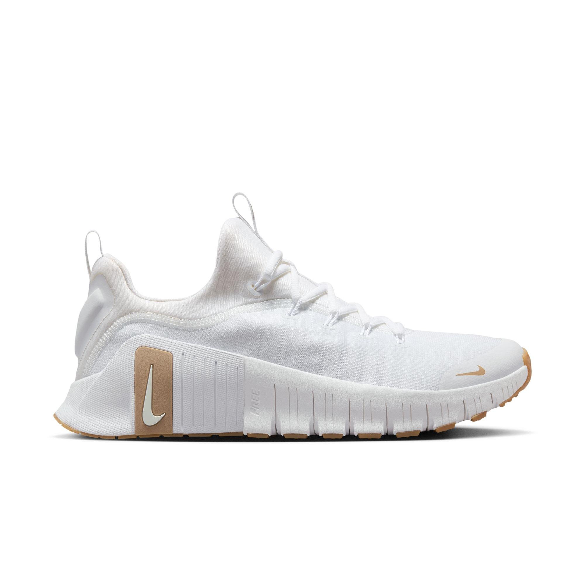 Nike Free Metcon 6 "White/Hemp/Gum Light Brown" Men's Workout Shoe - WHITE/TAN Thumbnail View 1
