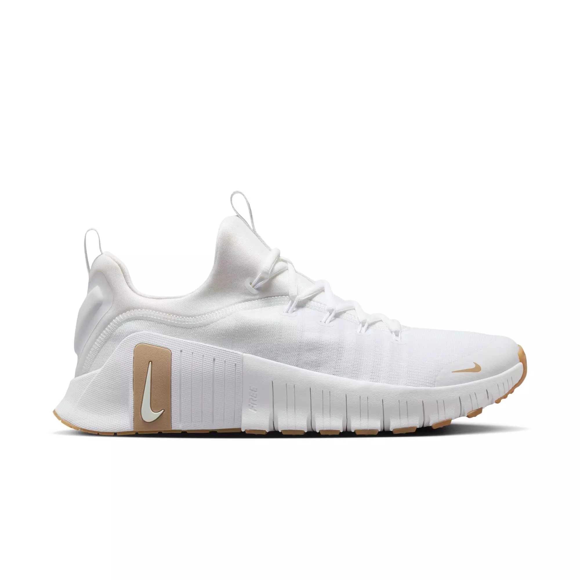 Nike Free Metcon 6 "White/Hemp/Gum Light Brown" Men's Workout Shoe - WHITE/TAN