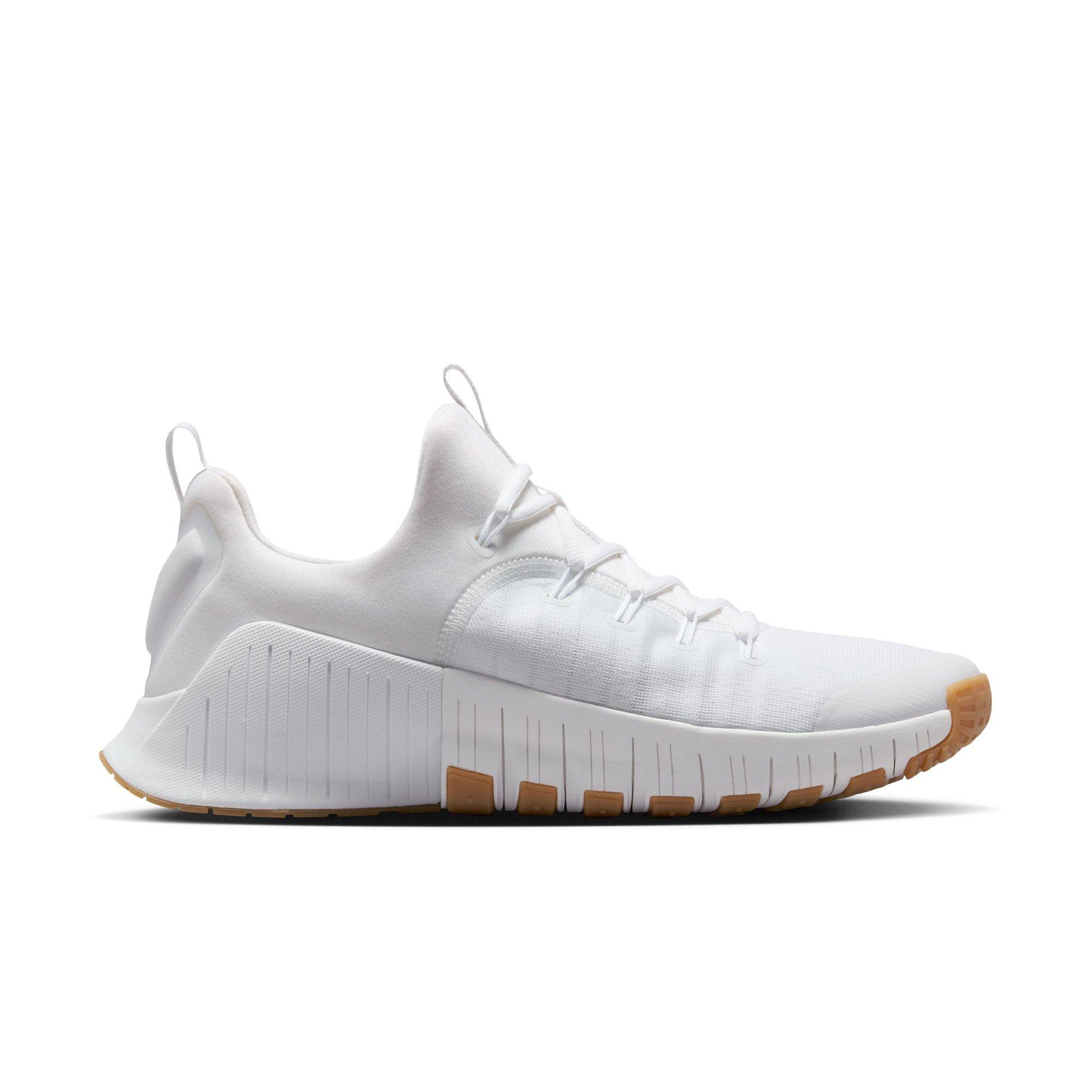 Nike Free Metcon 6 "White/Hemp/Gum Light Brown" Men's Workout Shoe - WHITE/TAN Thumbnail View 2