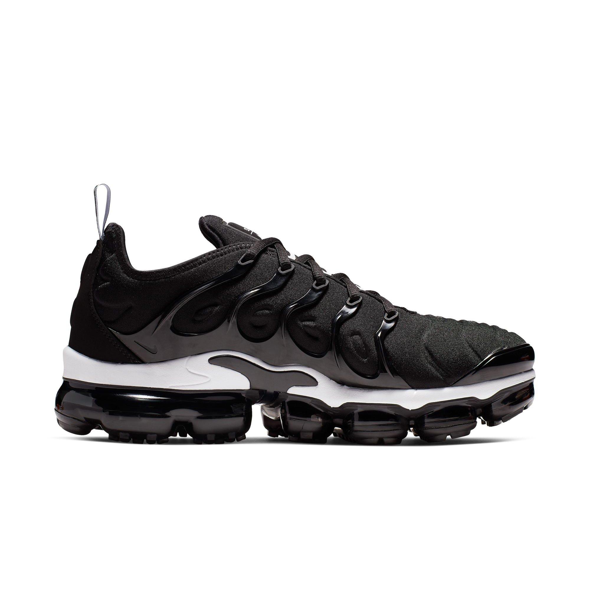 Nike Air VaporMax Plus "Black/White" Men's Shoe - BLACK/WHITE Thumbnail View 2