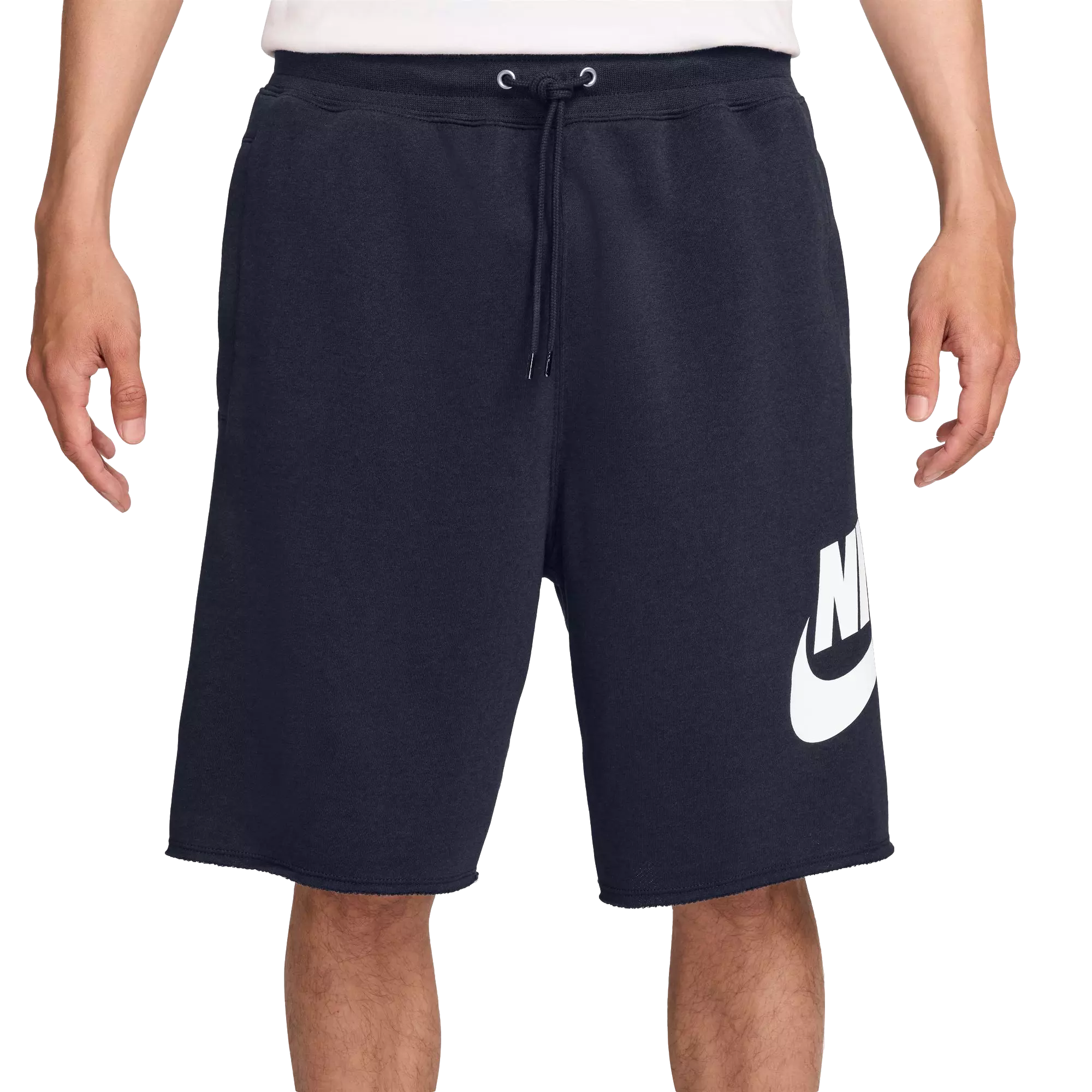 Nike Men's Club French Terry Alumni Shorts - NAVY