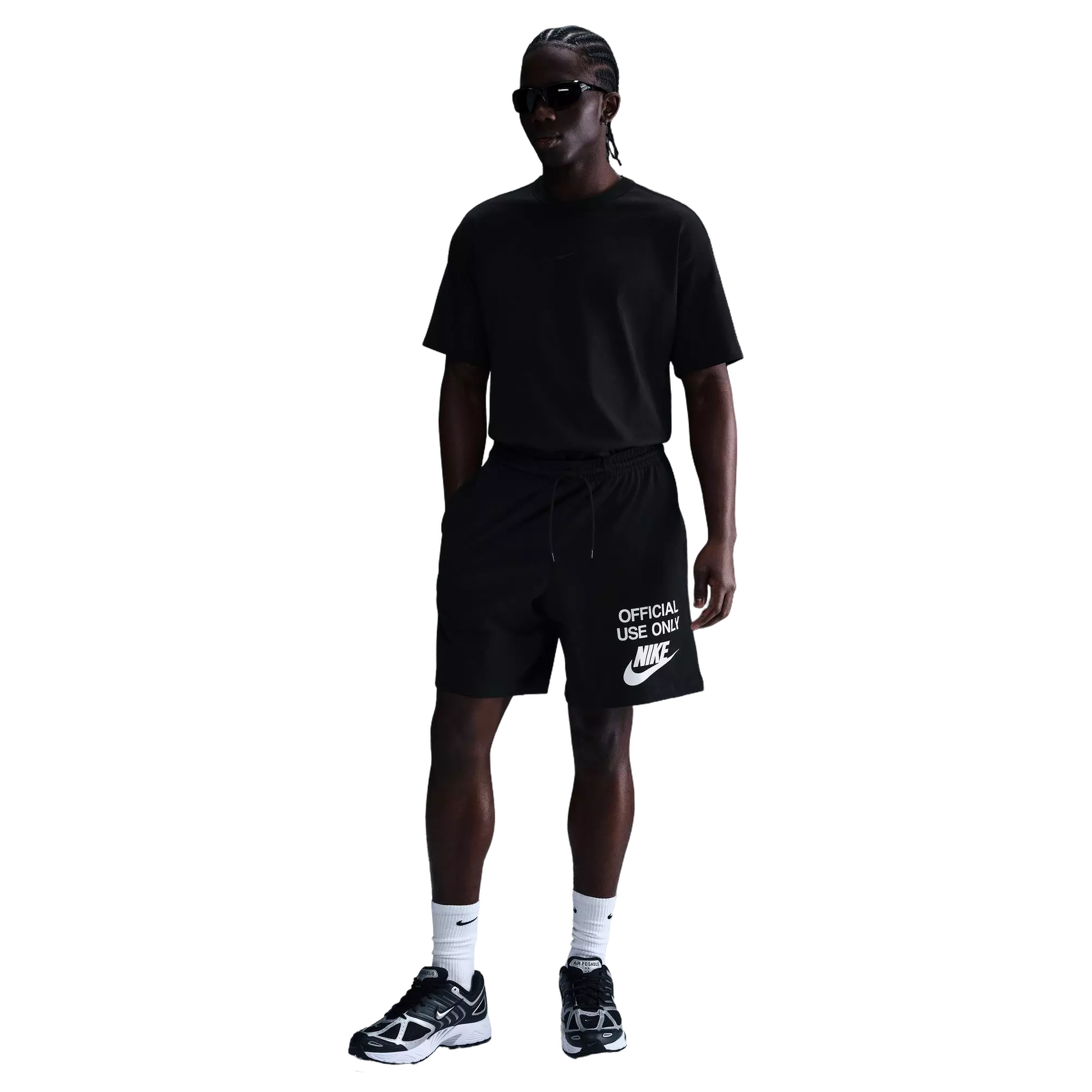 Nike Men's Club Knit Shorts - BLACK