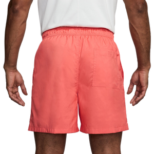 Nike Men's Club Woven Flow Shorts-Coral