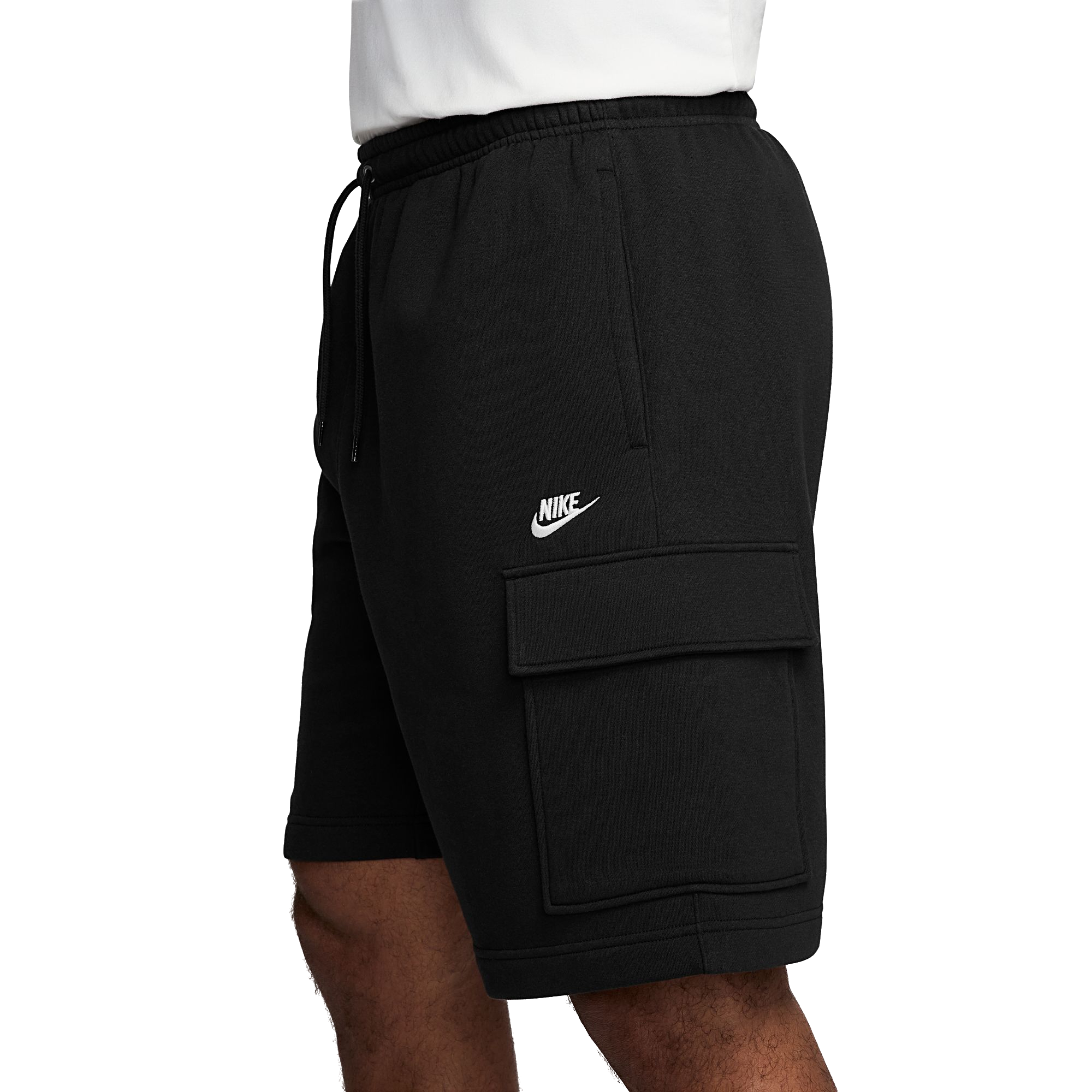 Nike Club Brushed Fleece Men's Black Shorts
