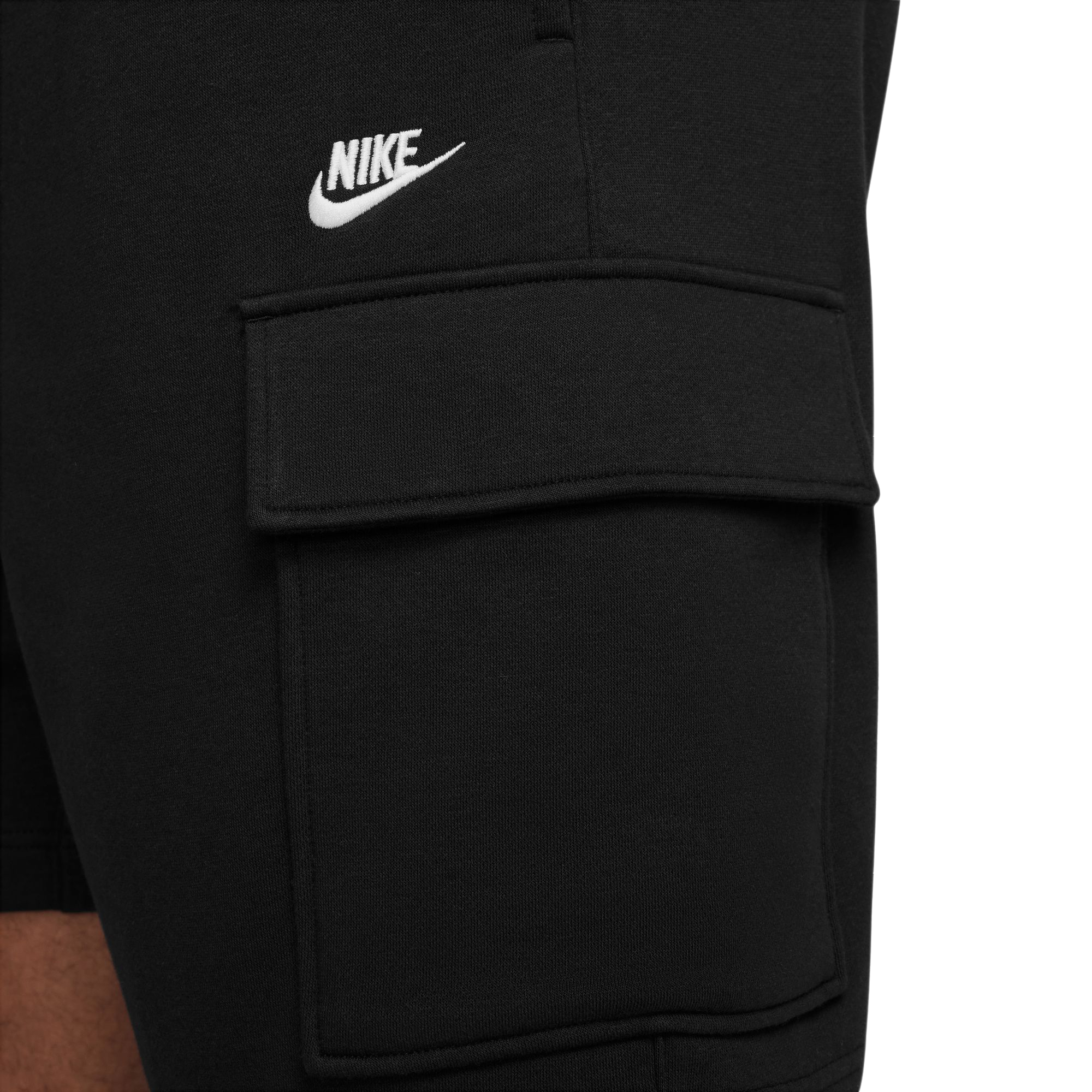 Nike Club Brushed Fleece Men's Black Shorts