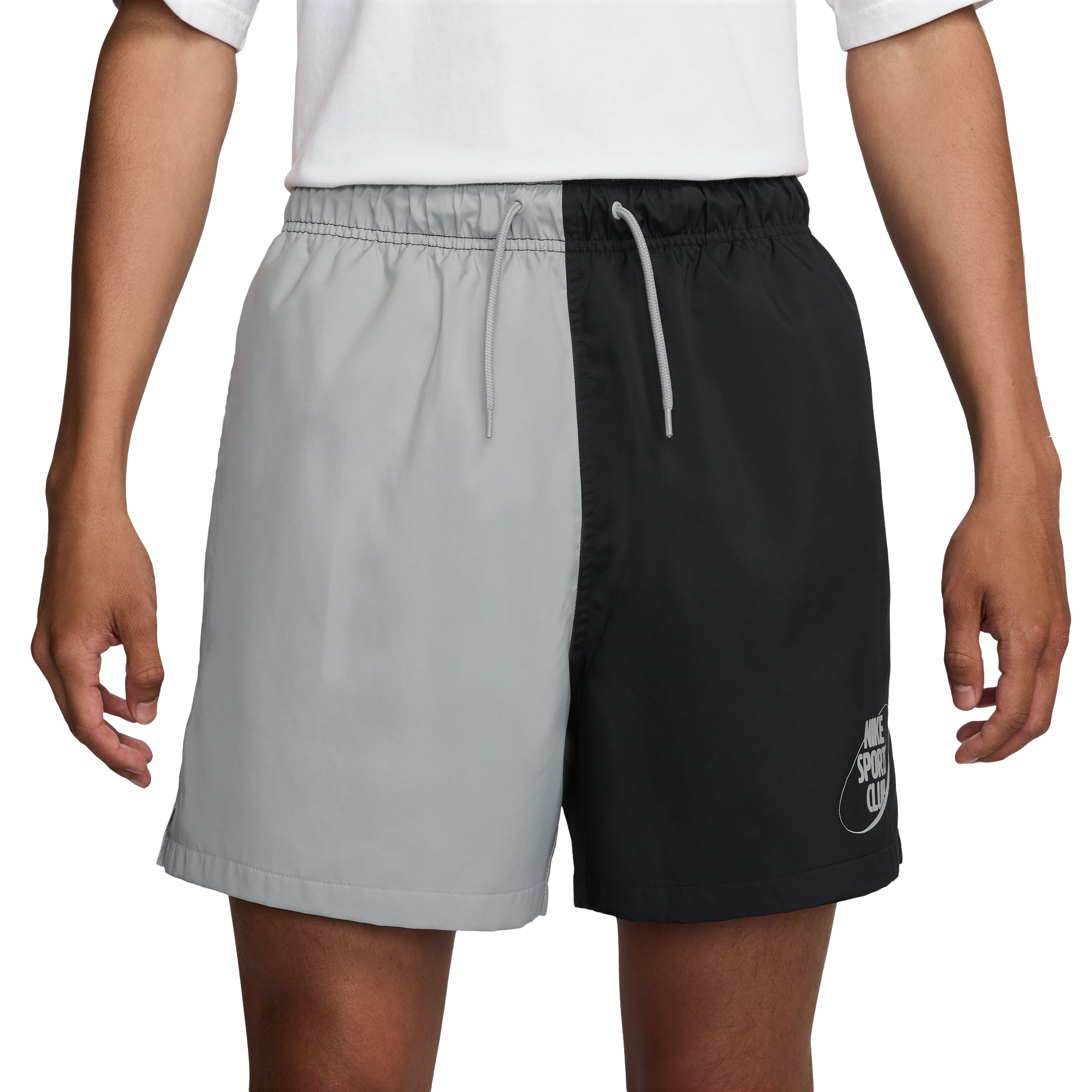 Nike Men's Club Flow Shorts - GREY Thumbnail View 1