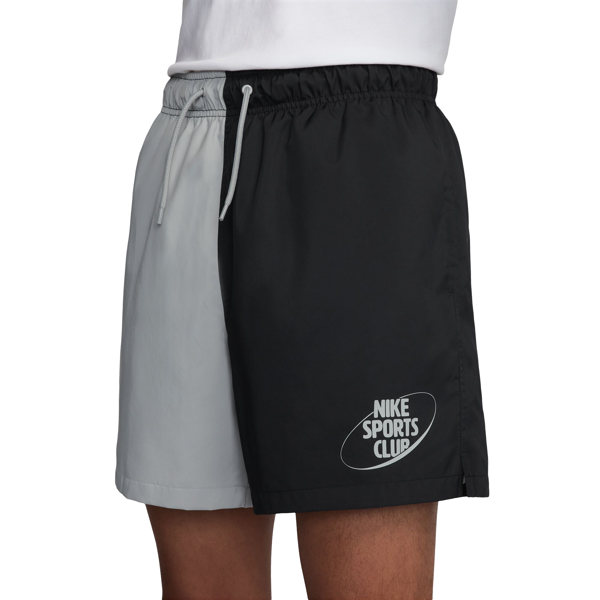 Nike Men's Club Flow Shorts - GREY Thumbnail View 3