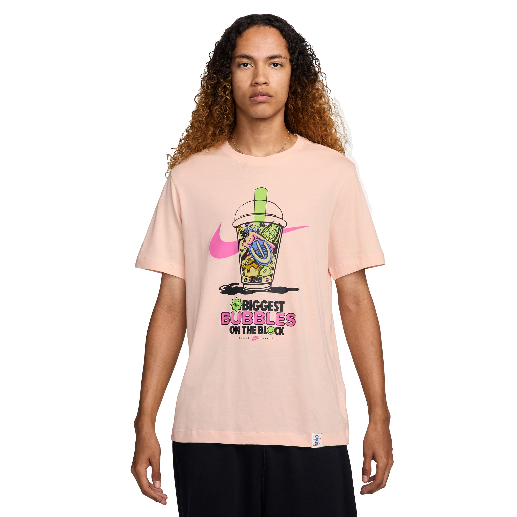Nike Men's Sportswear Tee-Coral - CORAL