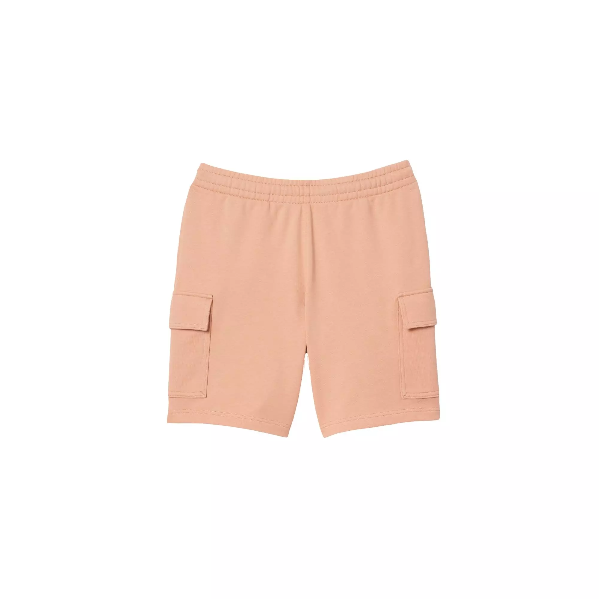 Lacoste Men's Fleece Cargo Shorts - Latte - BROWN
