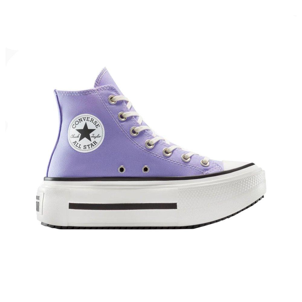Converse Chuck Taylor All Star Hi Double Stack "Violet" Unisex Shoe - VIOLET Thumbnail View 1