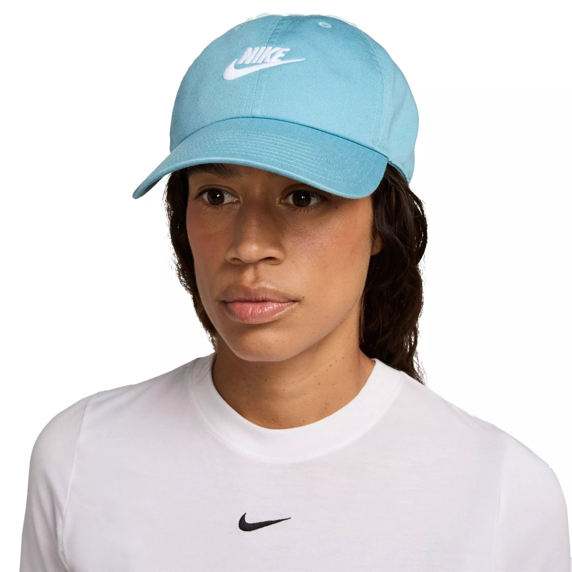 Nike Club Demin Adjustable Cap-Turquois - BLUE