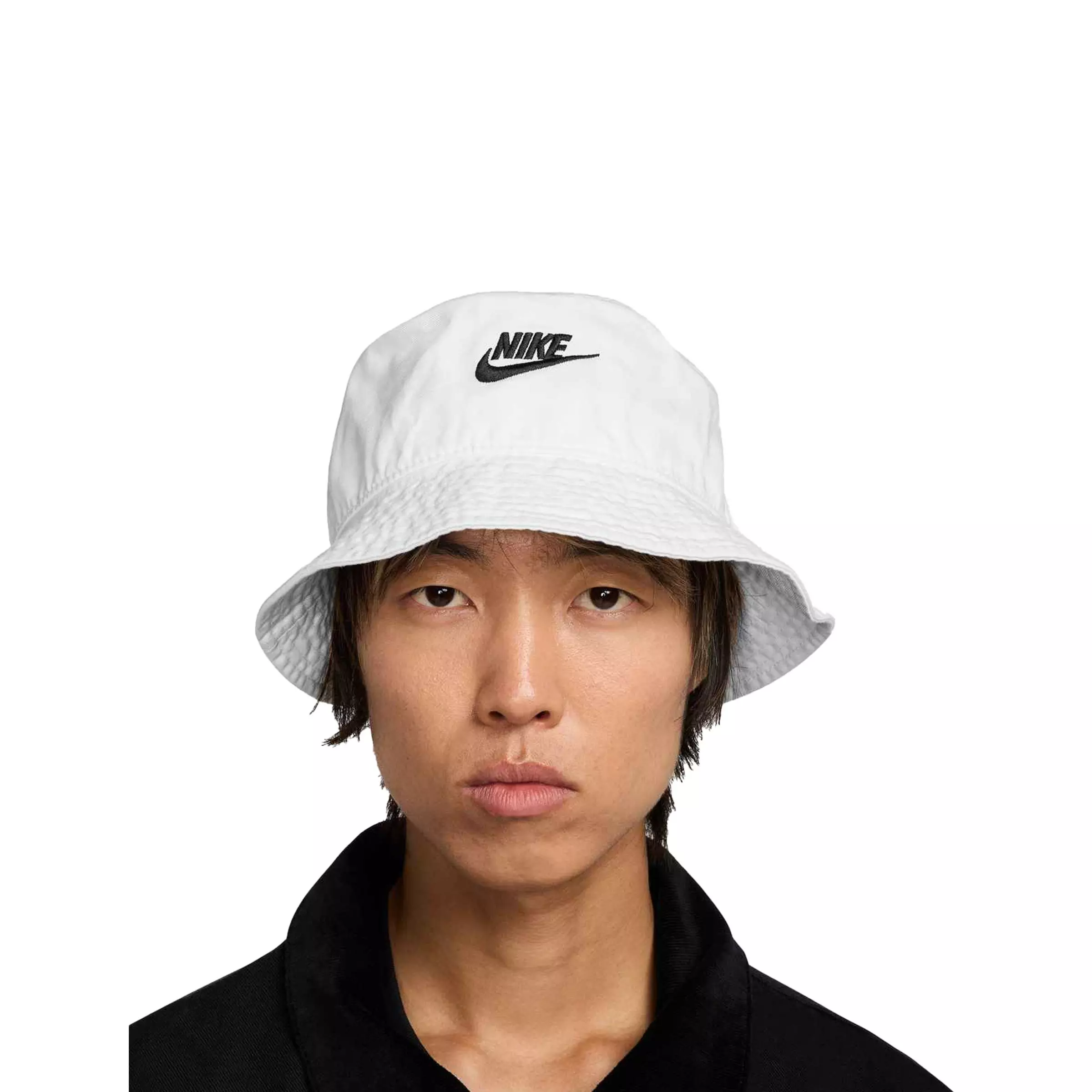 Nike Unisex Apex Bucket Hat-White - WHITE