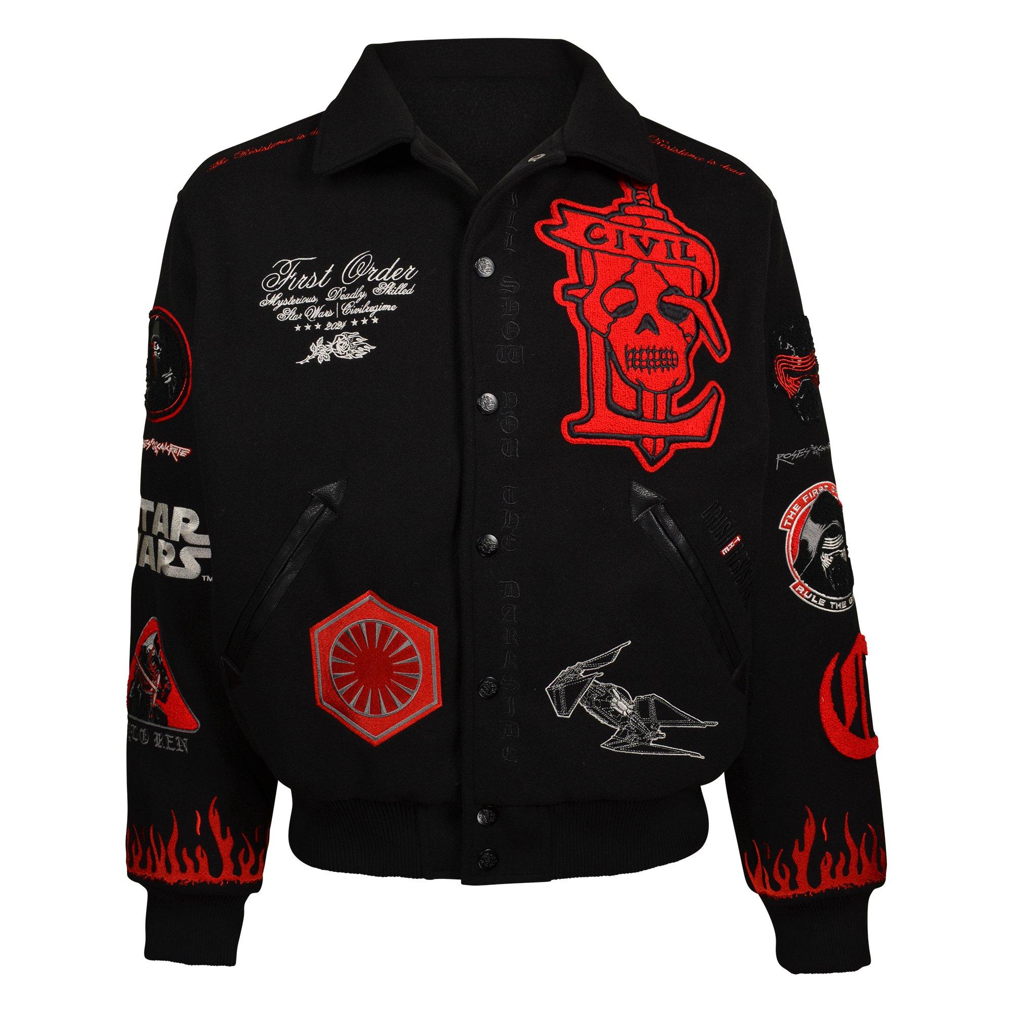 Civil Regime Men's x Star Wars Kylo Ren Letterman Jacket