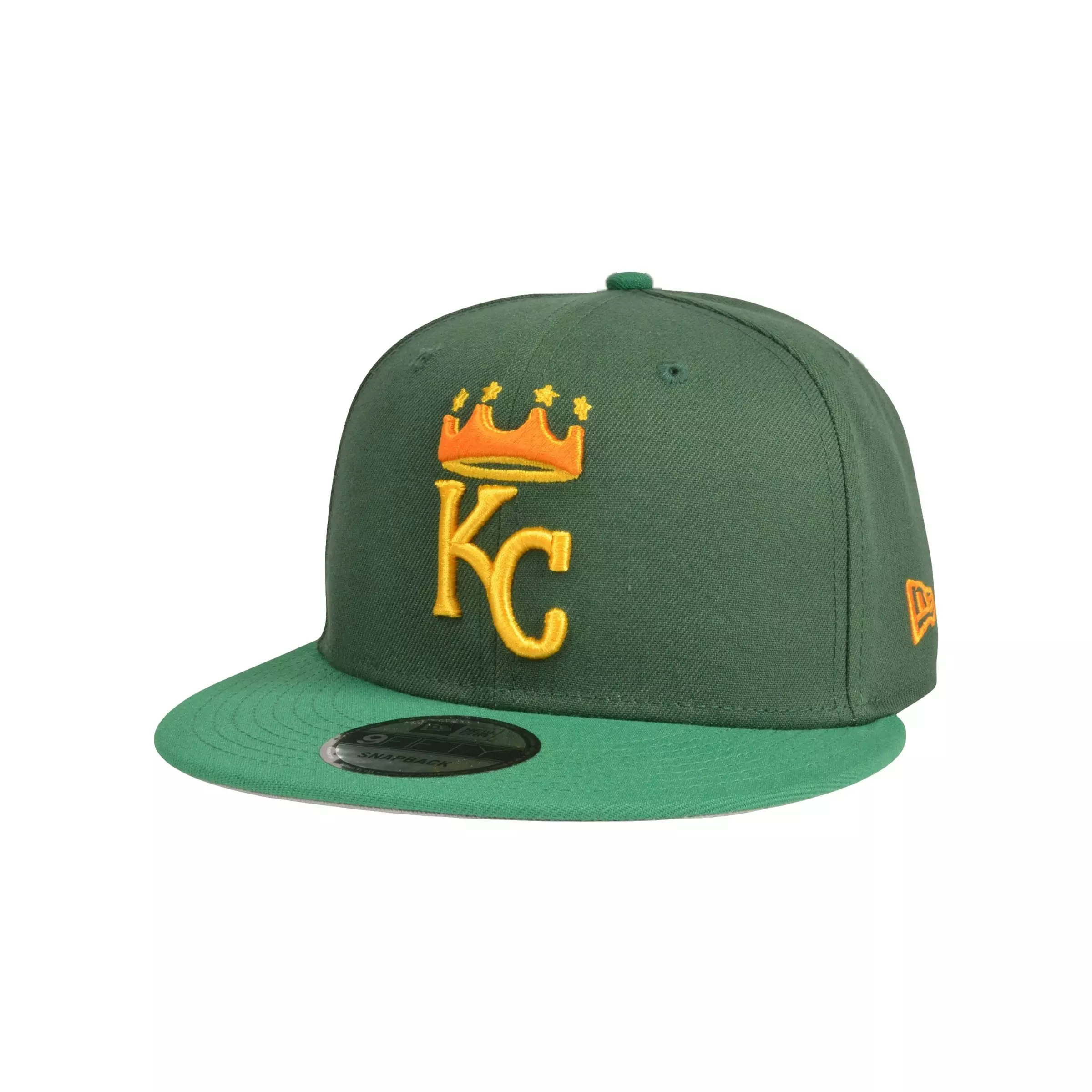 New Era Kansas City Royals 9FIFTY 2 Greens Snapback Hat-Green - GREEN
