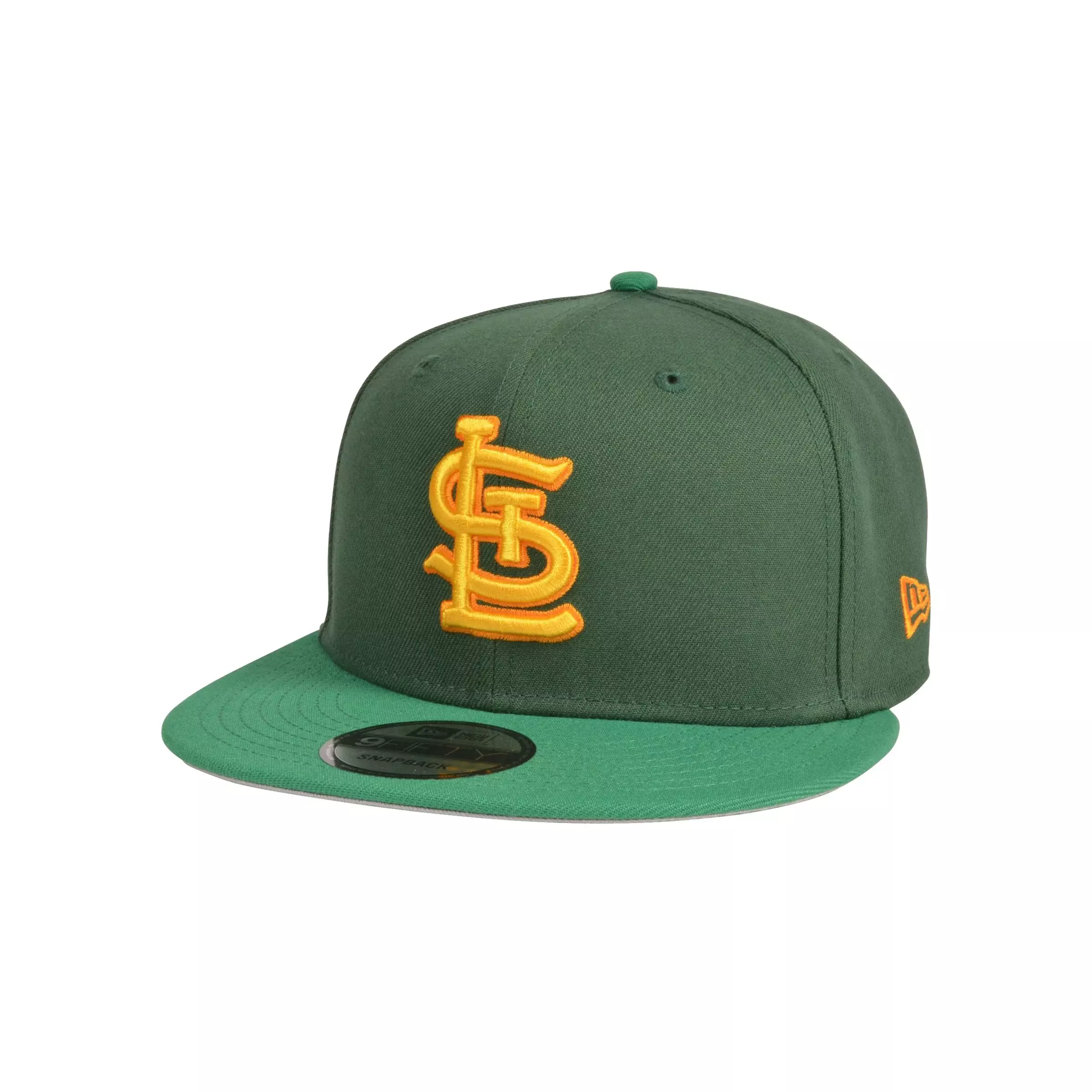 New Era St. Louis Cardinals 9FIFTY 2 Greens Snapback Hat-Green - GREEN