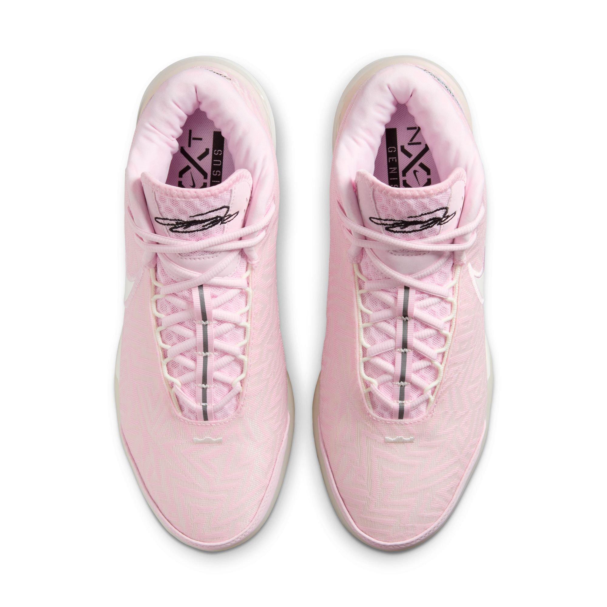 Nike LeBron NXXT Genisus "Pink Foam/Sail/Black/Pink Wash" Men's Basketball Shoe - PINK Thumbnail View 6