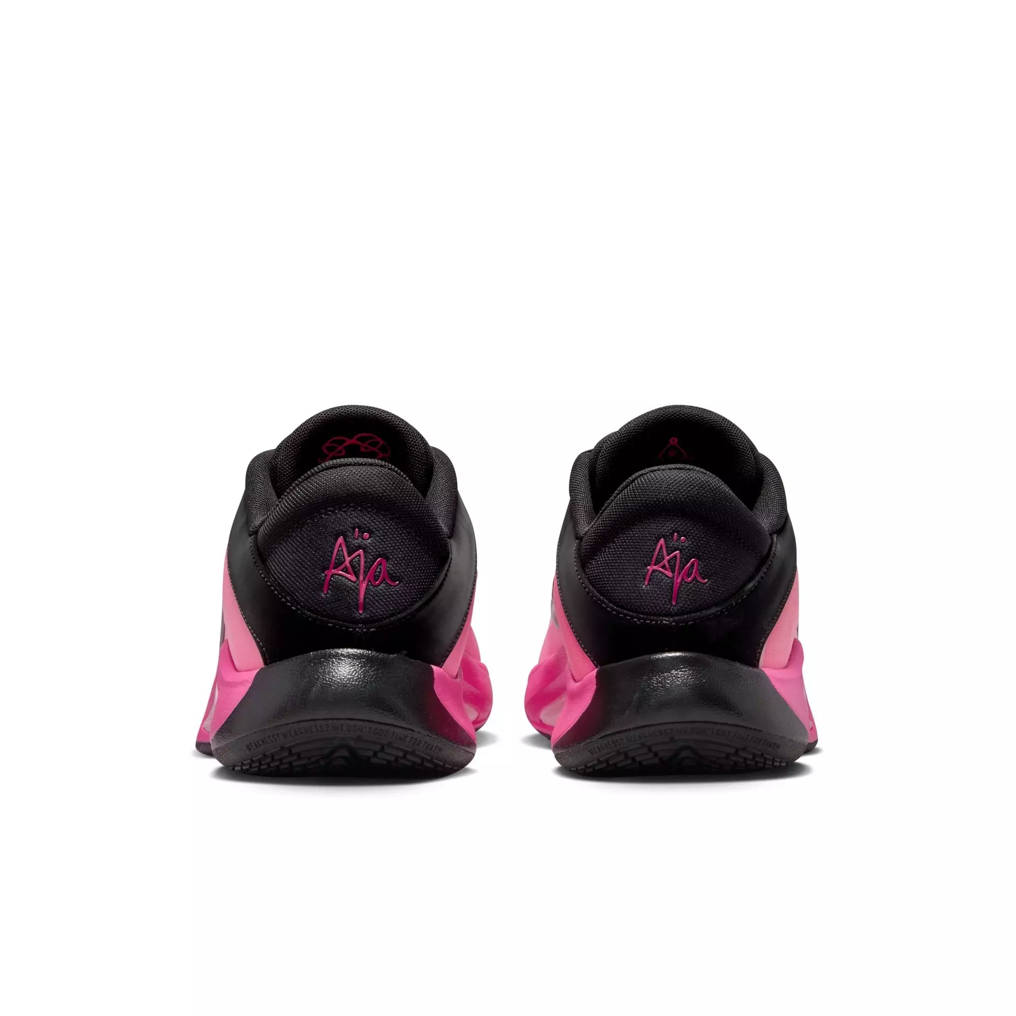 Nike A'One "Leo Lights" Basketball Shoe - BLACK/HYPER PINK/LASER PINK
