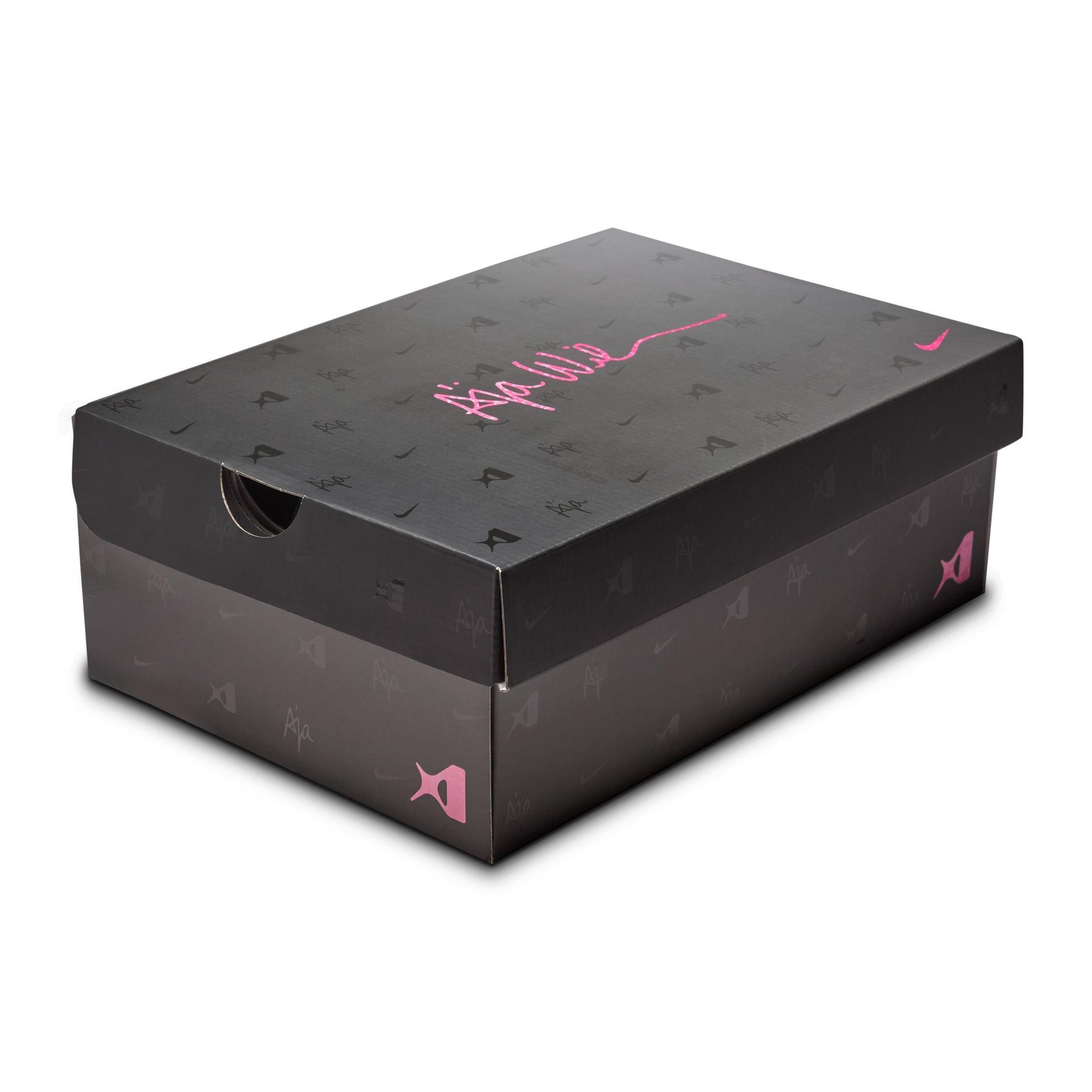 Nike A'One "Leo Lights" Basketball Shoe - BLACK/HYPER PINK/LASER PINK Thumbnail View 6