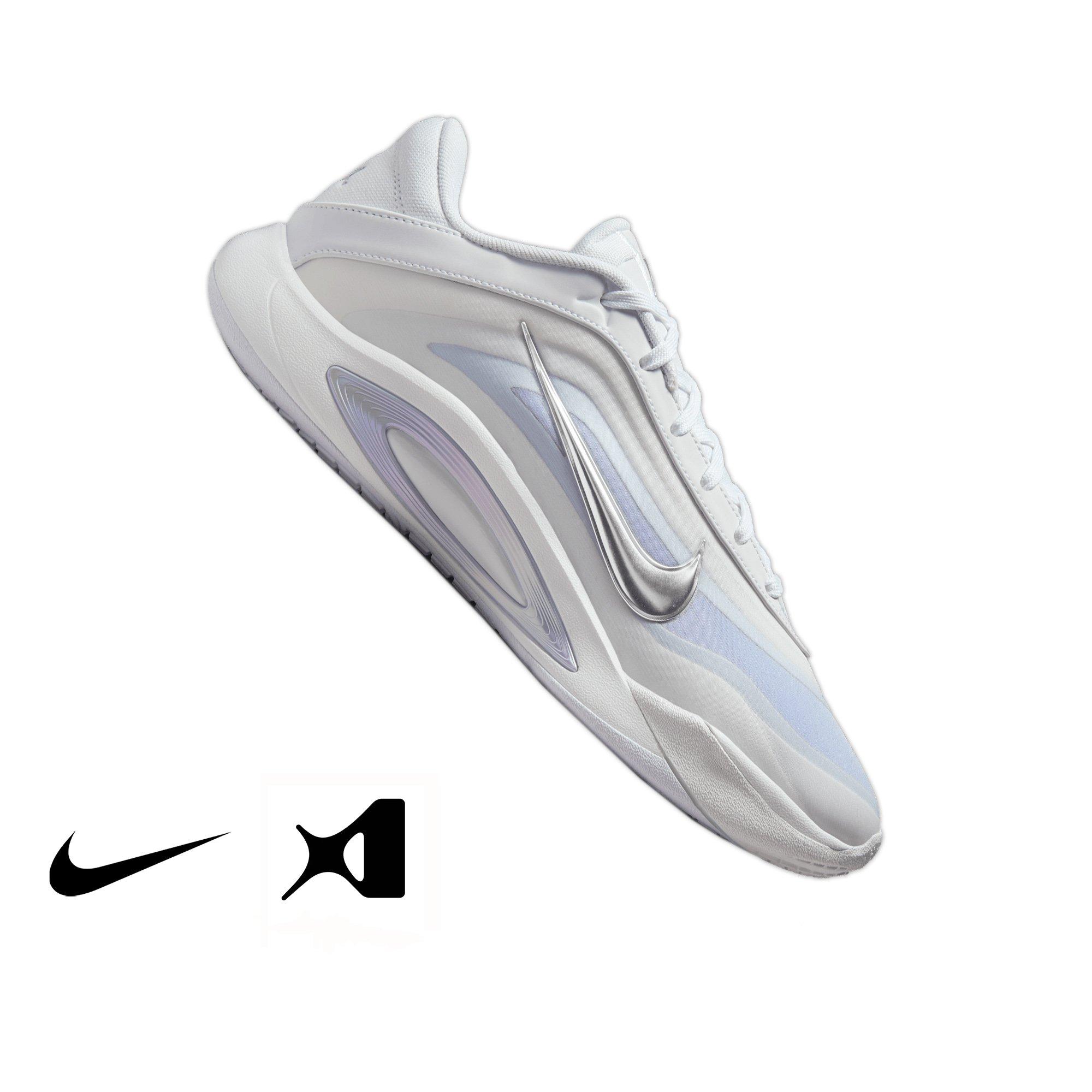 Nike A'One "White Ghost" Basketball Shoe