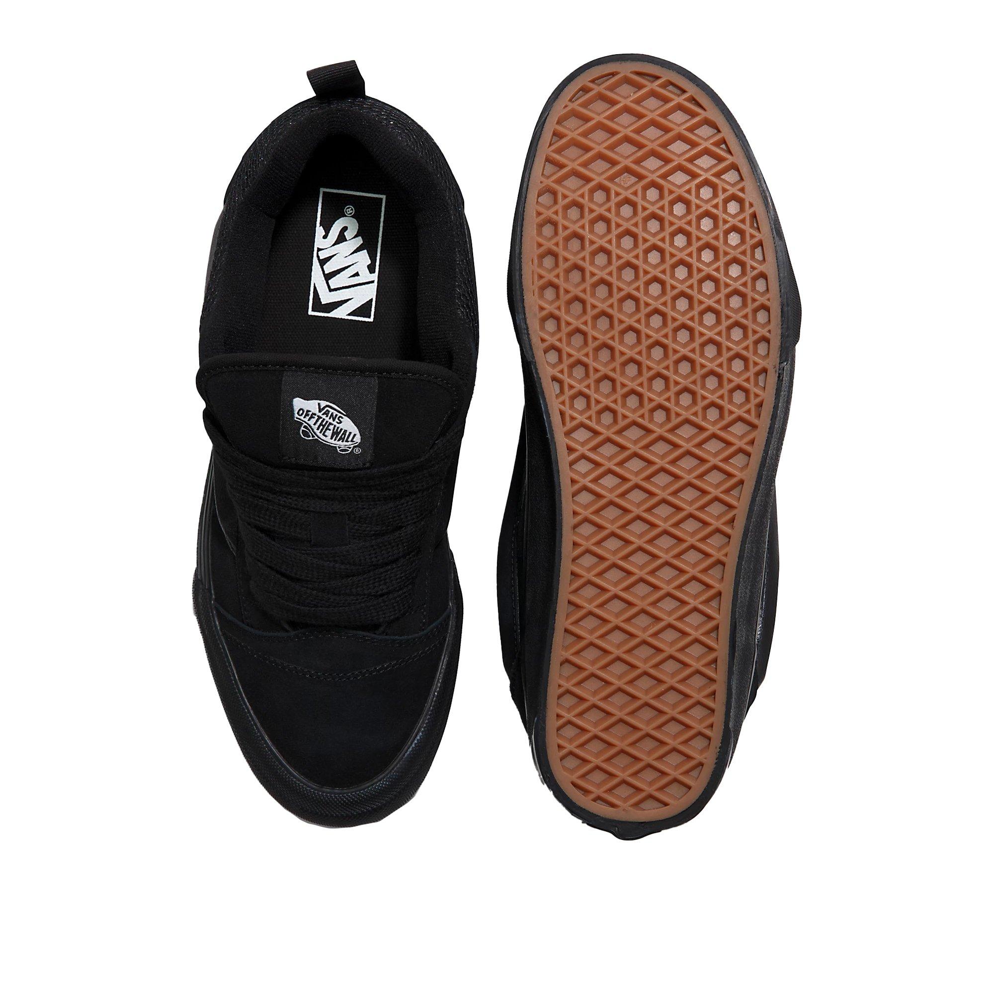 Vans Knu Skool "Black/Black" Unisex Shoe - BLACK Thumbnail View 4