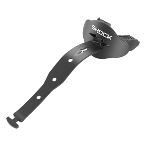 Shock Doctor Bolt Lipguard w/ Strap - Black