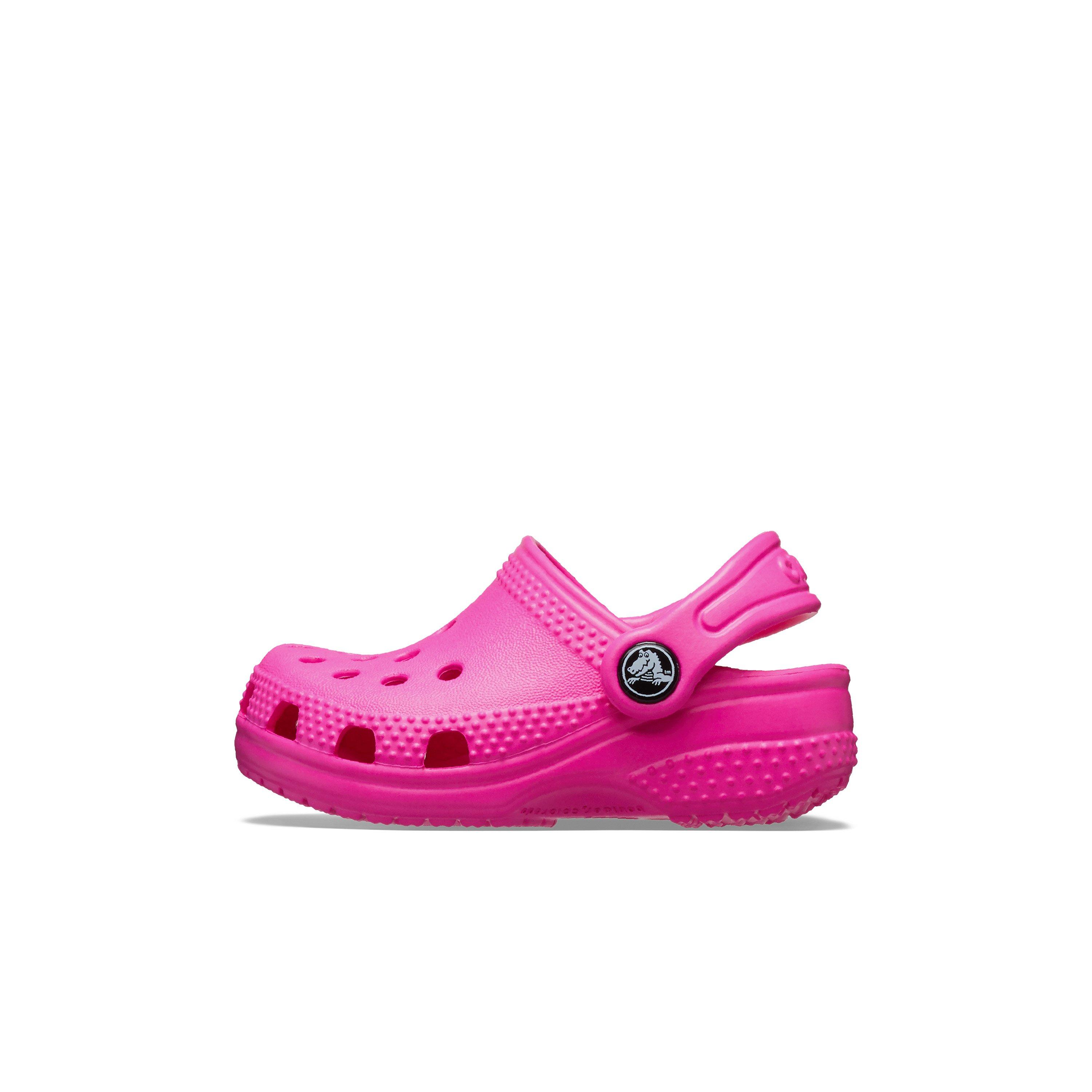 Crocs Classic Box Set Infant Girls' "Pink Crush" Clog