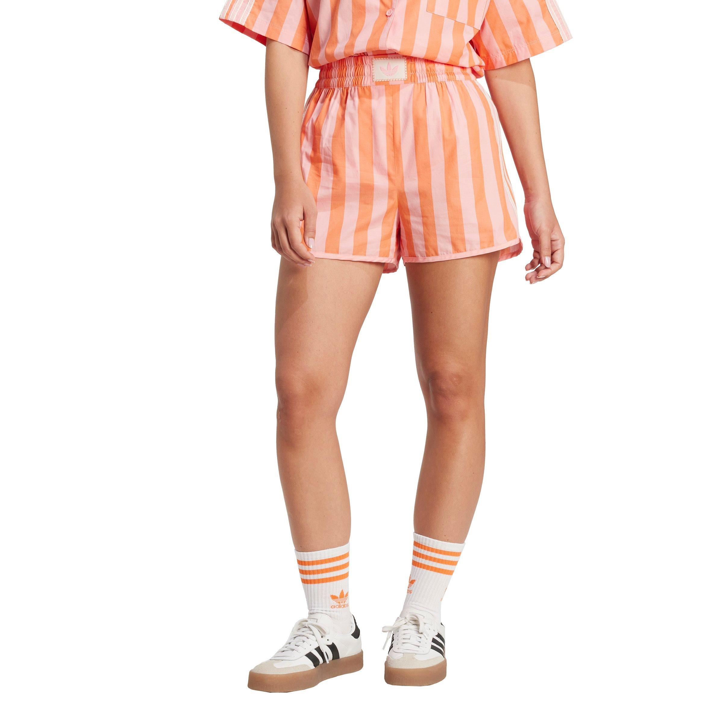 adidas Originals Women's Summer Glow Resort Shorts - PINK Thumbnail View 1