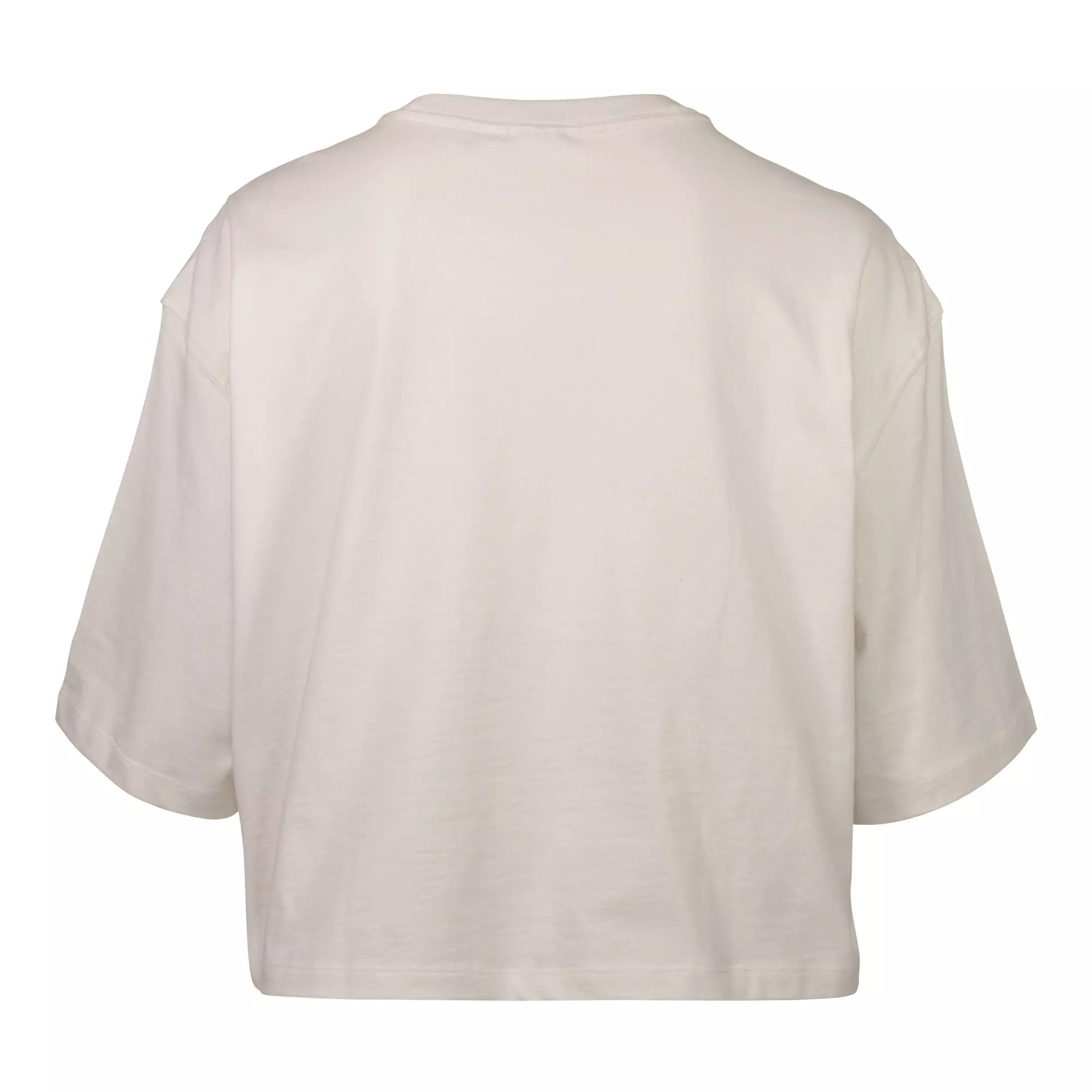 adidas Originals Women's Essentials Flower Crop Tee - WHITE