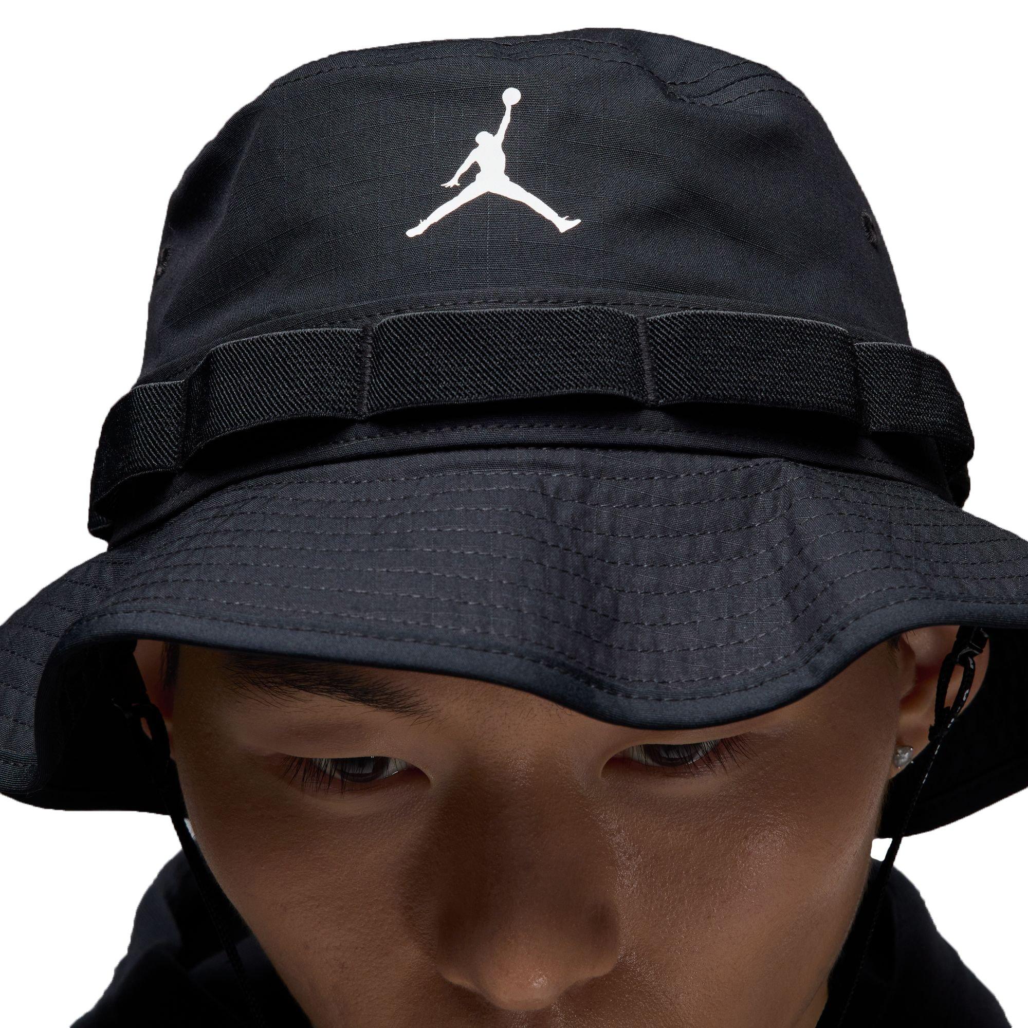 Jordan Jumpman Apex Bucket Hat-Black - BLACK Thumbnail View 4