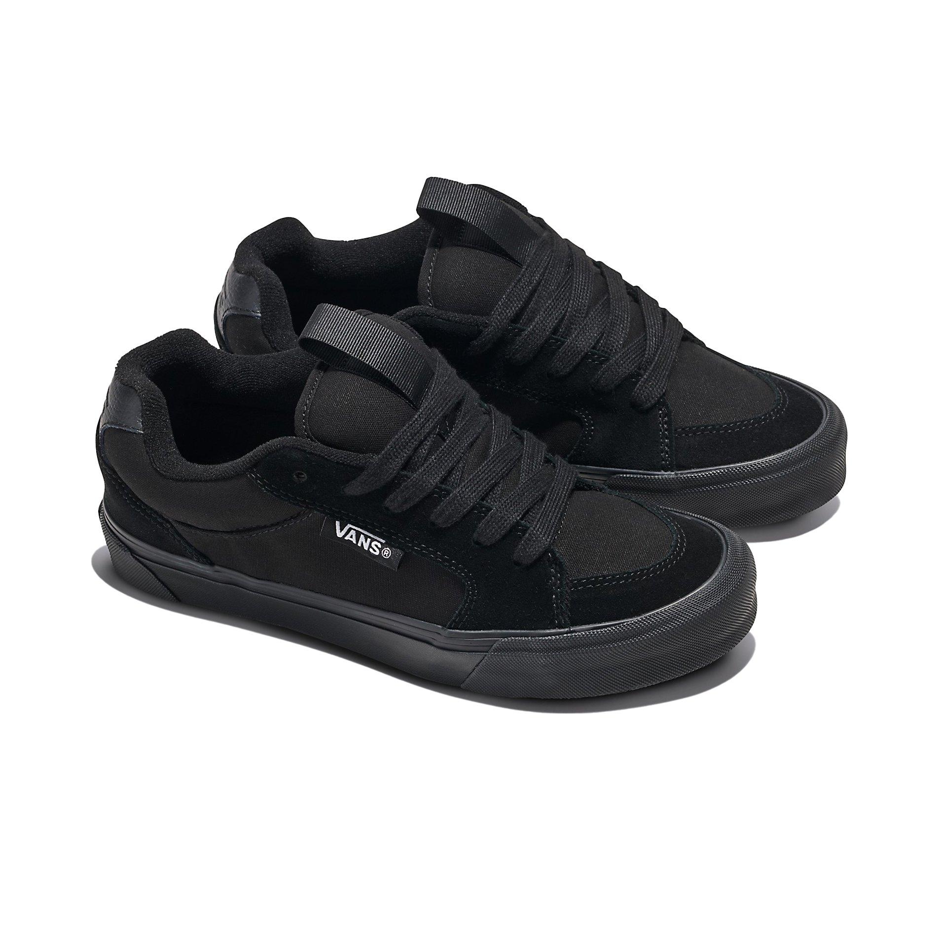 Cheap vans all black online