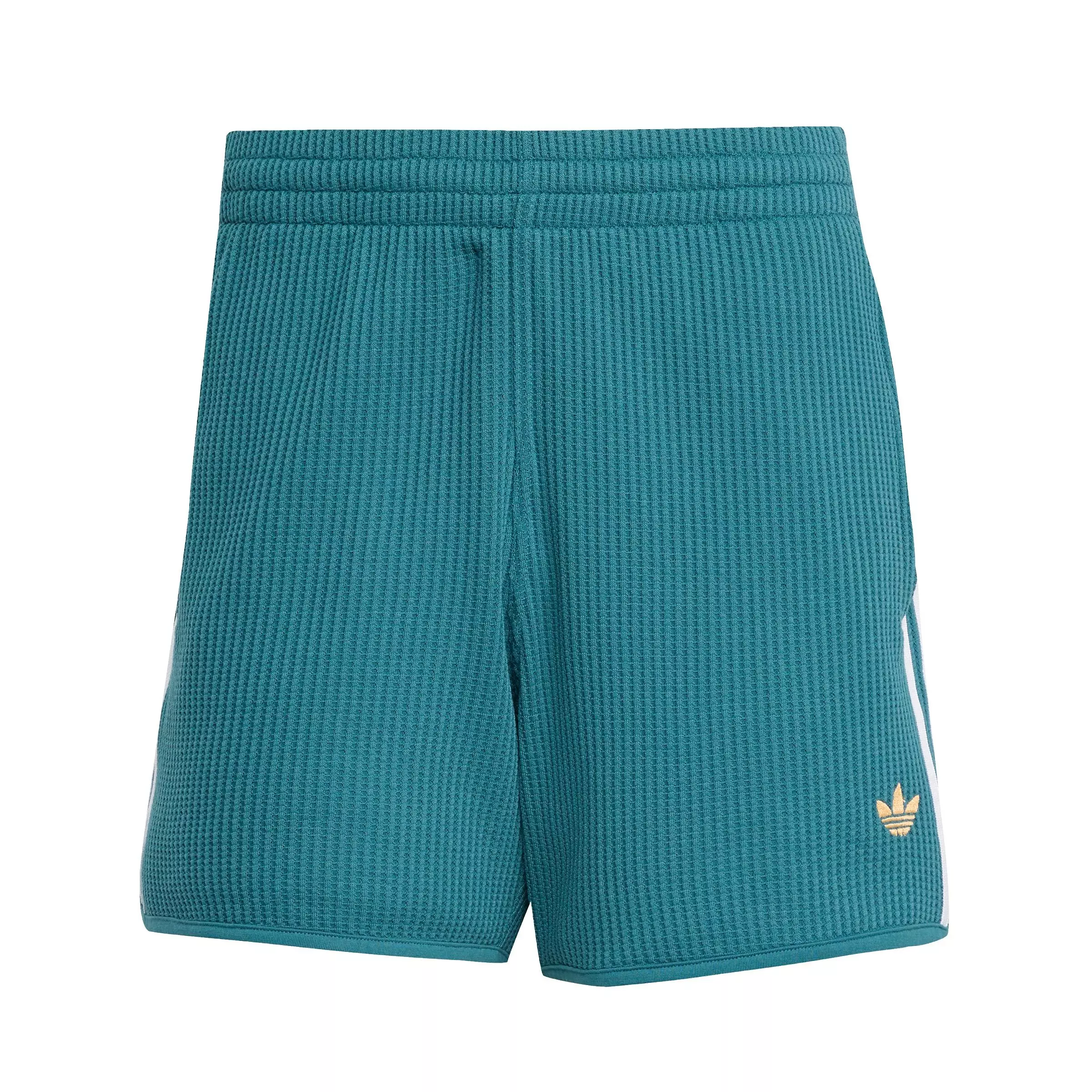 adidas Originals Men's Waffle Knit Sprinter Shorts - GREEN