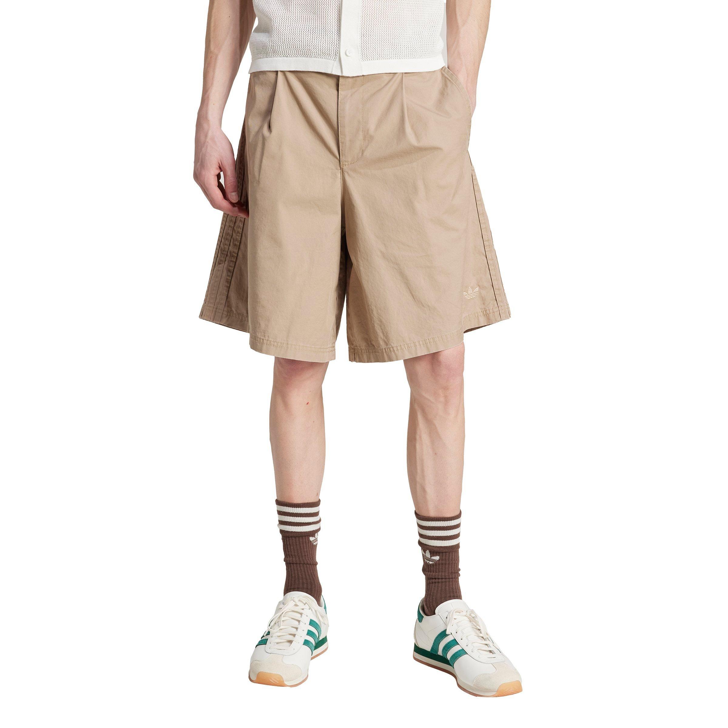adidas Originals Men's Wide Leg Bermuda Shorts - KHAKI Thumbnail View 1