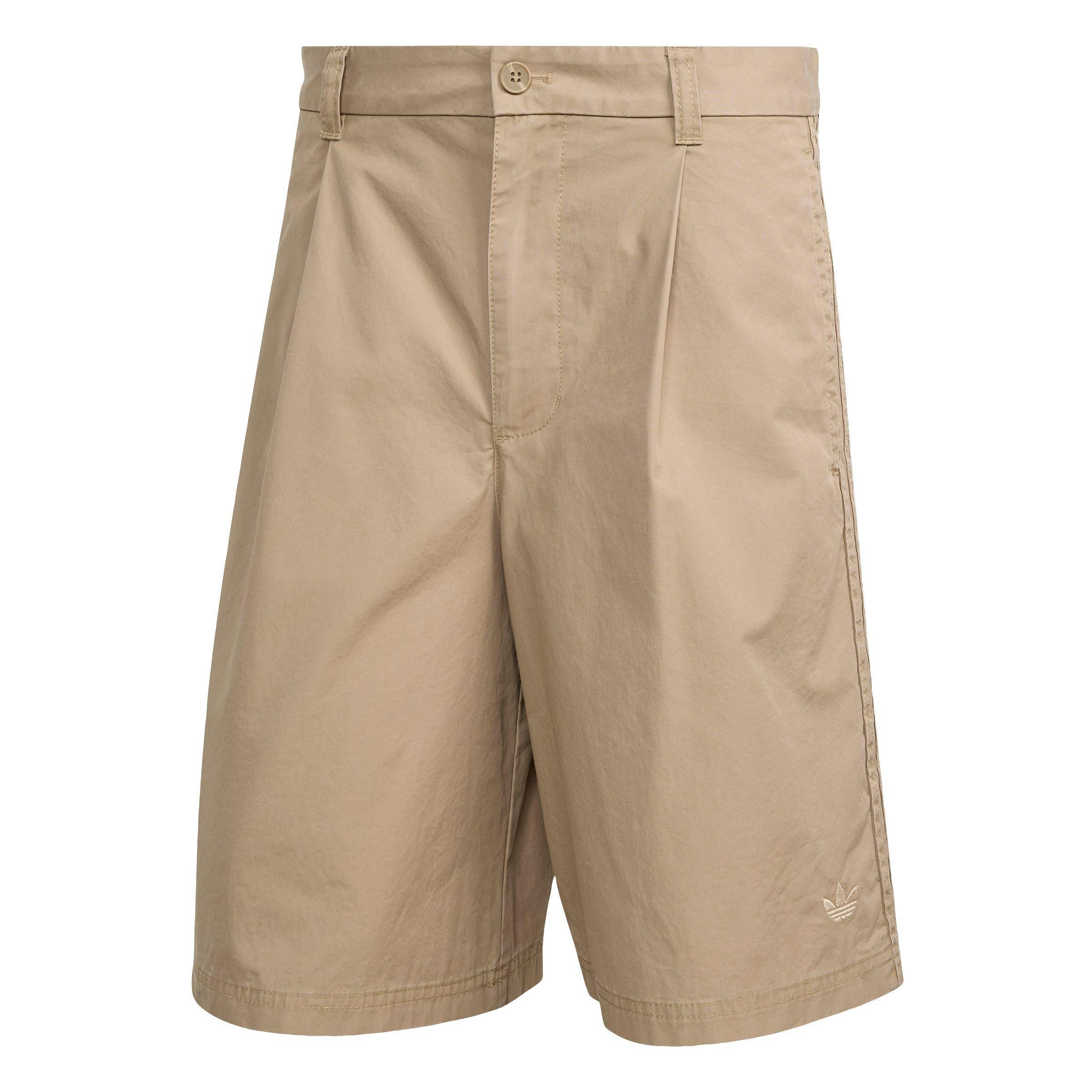 adidas Originals Men's Wide Leg Bermuda Shorts - KHAKI Thumbnail View 6