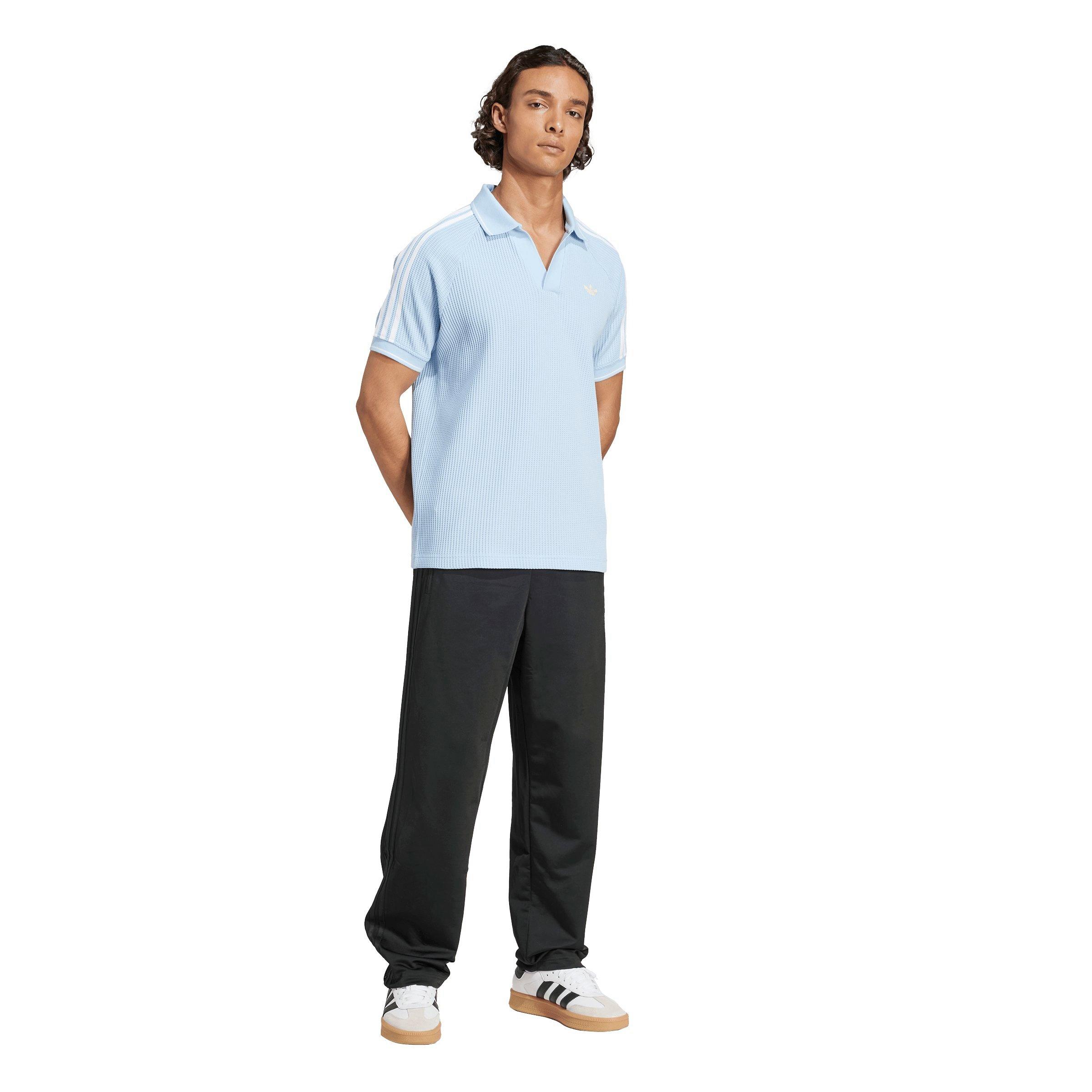 adidas Originals Men's Waffle Knit Polo Shirt