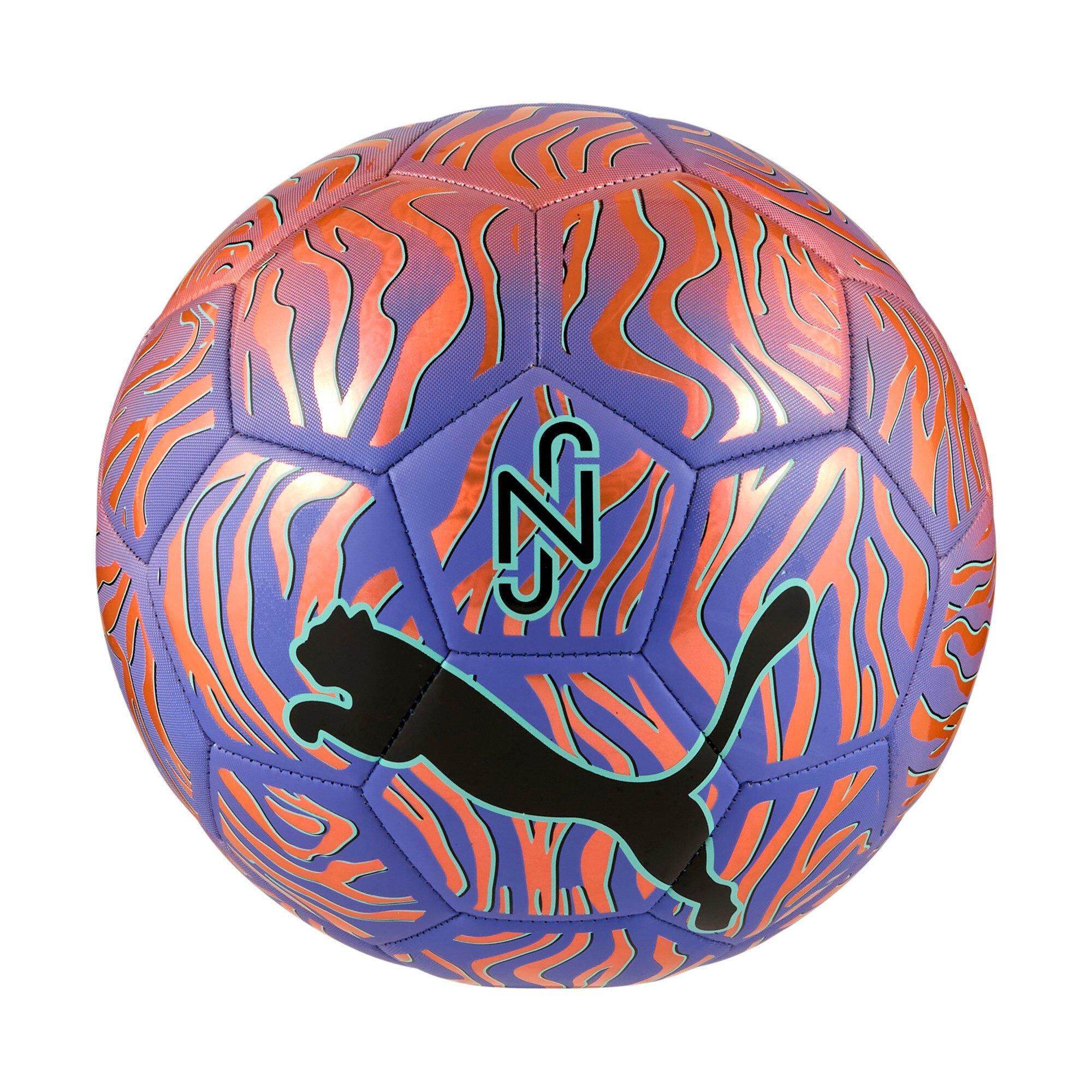 PUMA Neymar Jr Graphic Orange/Purple Soccer Ball