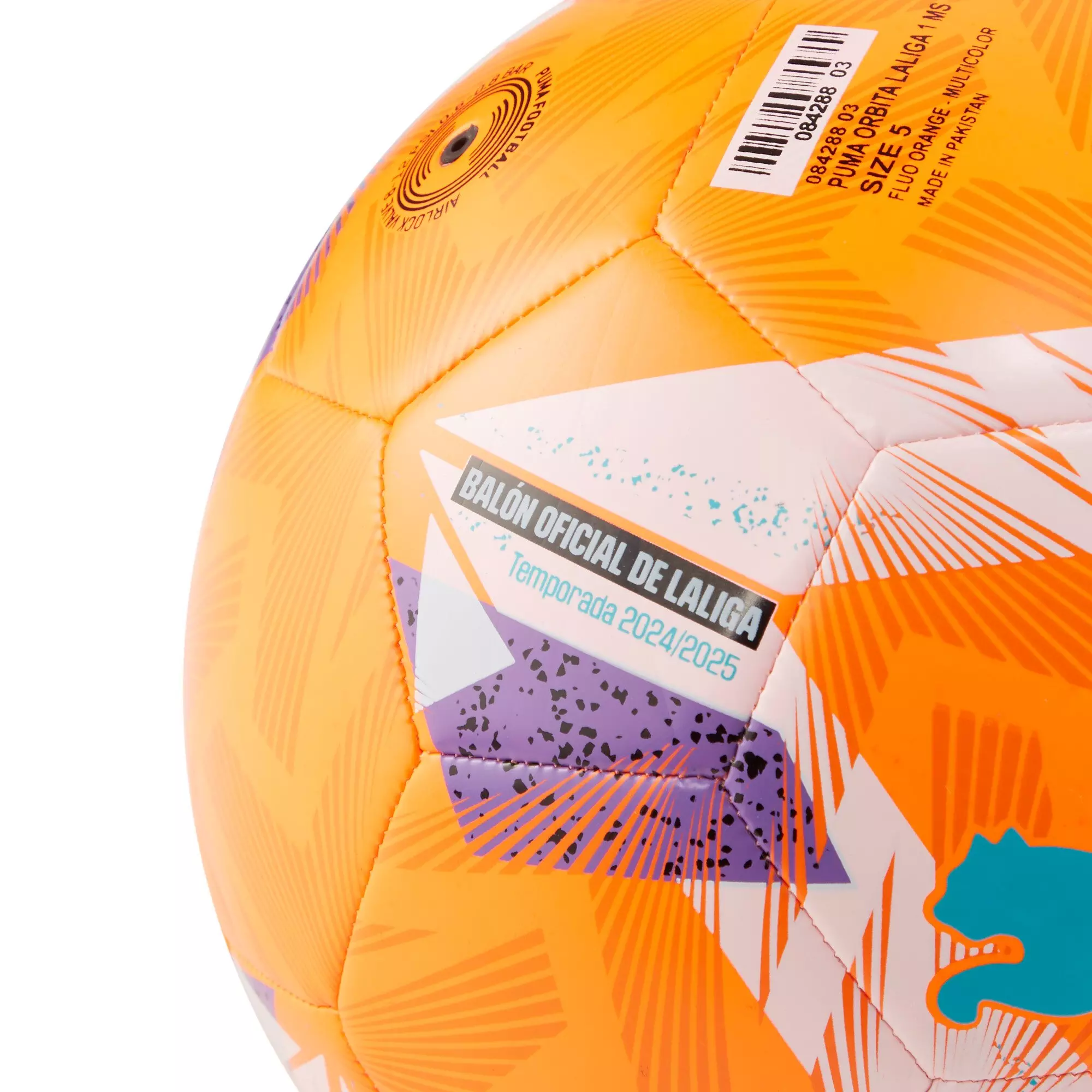 PUMA Orbita Laliga 1 MS Soccer Ball - ORANGE