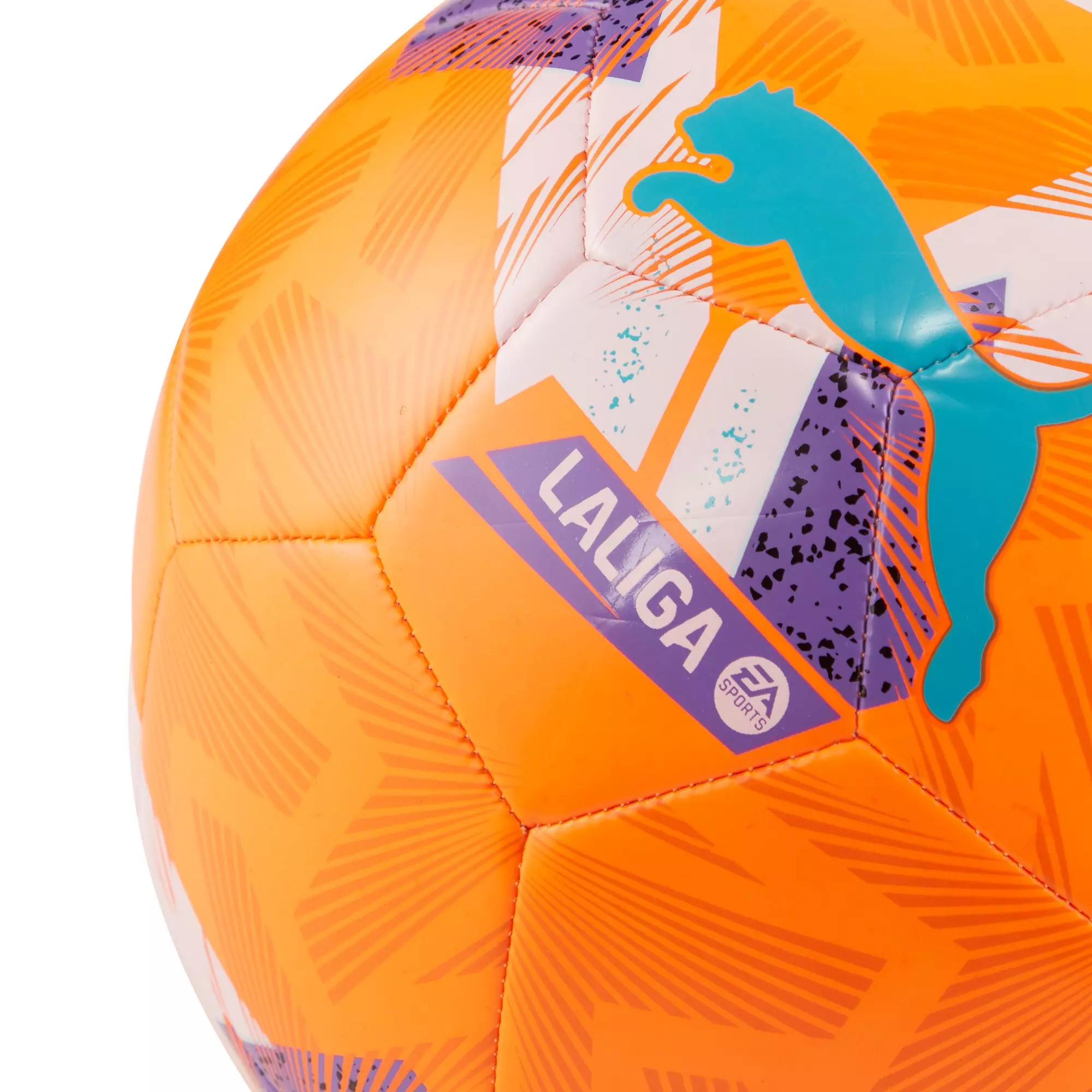 PUMA Orbita Laliga 1 MS Soccer Ball - ORANGE