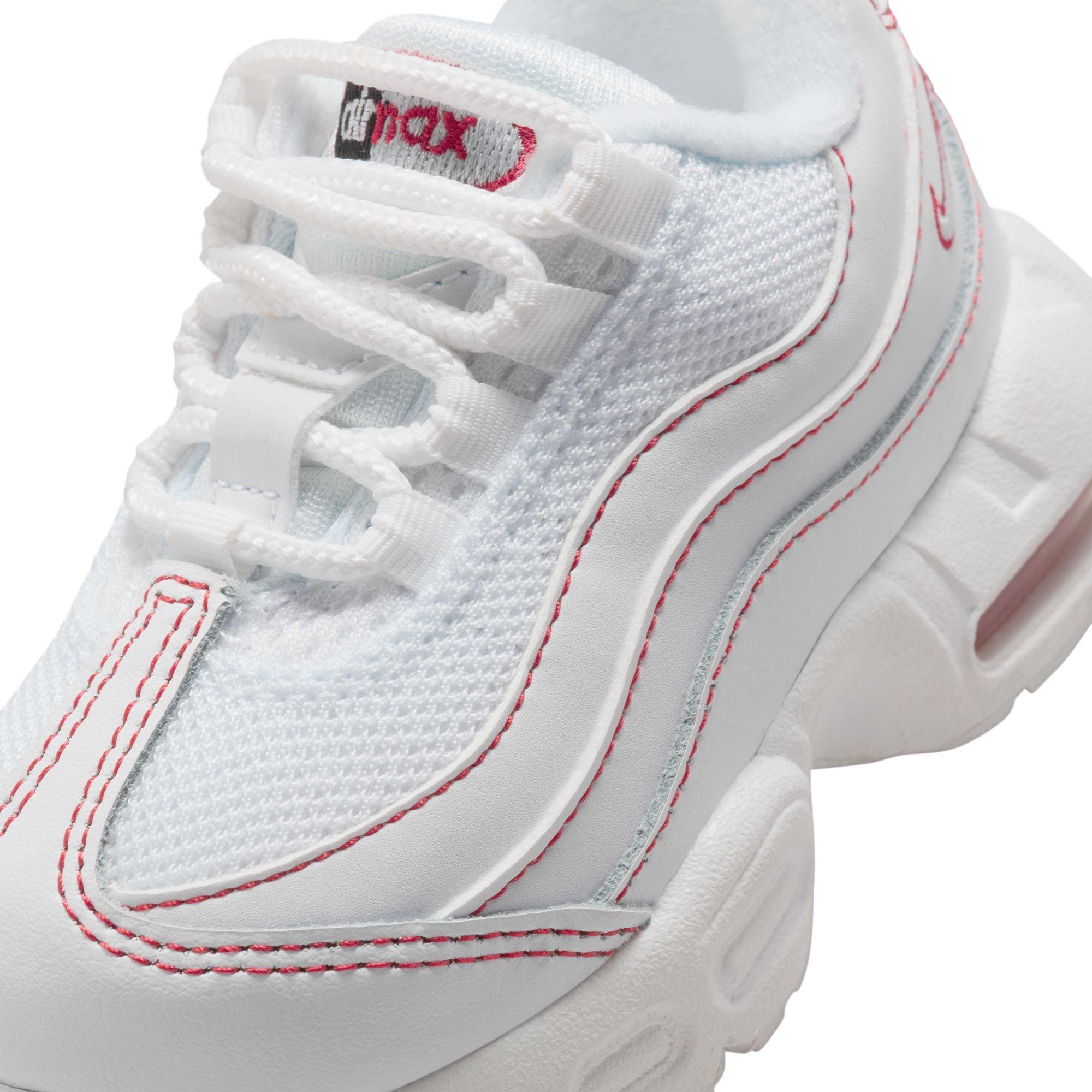 Nike Air Max 95 Recraft Toddler Boys' "White/University Red/Wolf Grey" Shoe