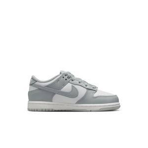 Nike Dunk Low "White/Lt Smoke Grey" Preschool Boys' Shoe
