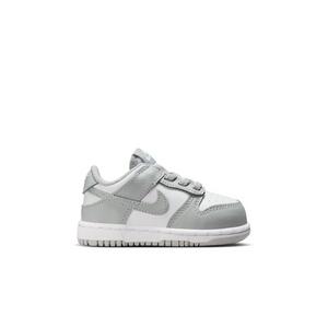 Nike Dunk Low "White/Lt Smoke Grey" Toddler Boys' Shoe