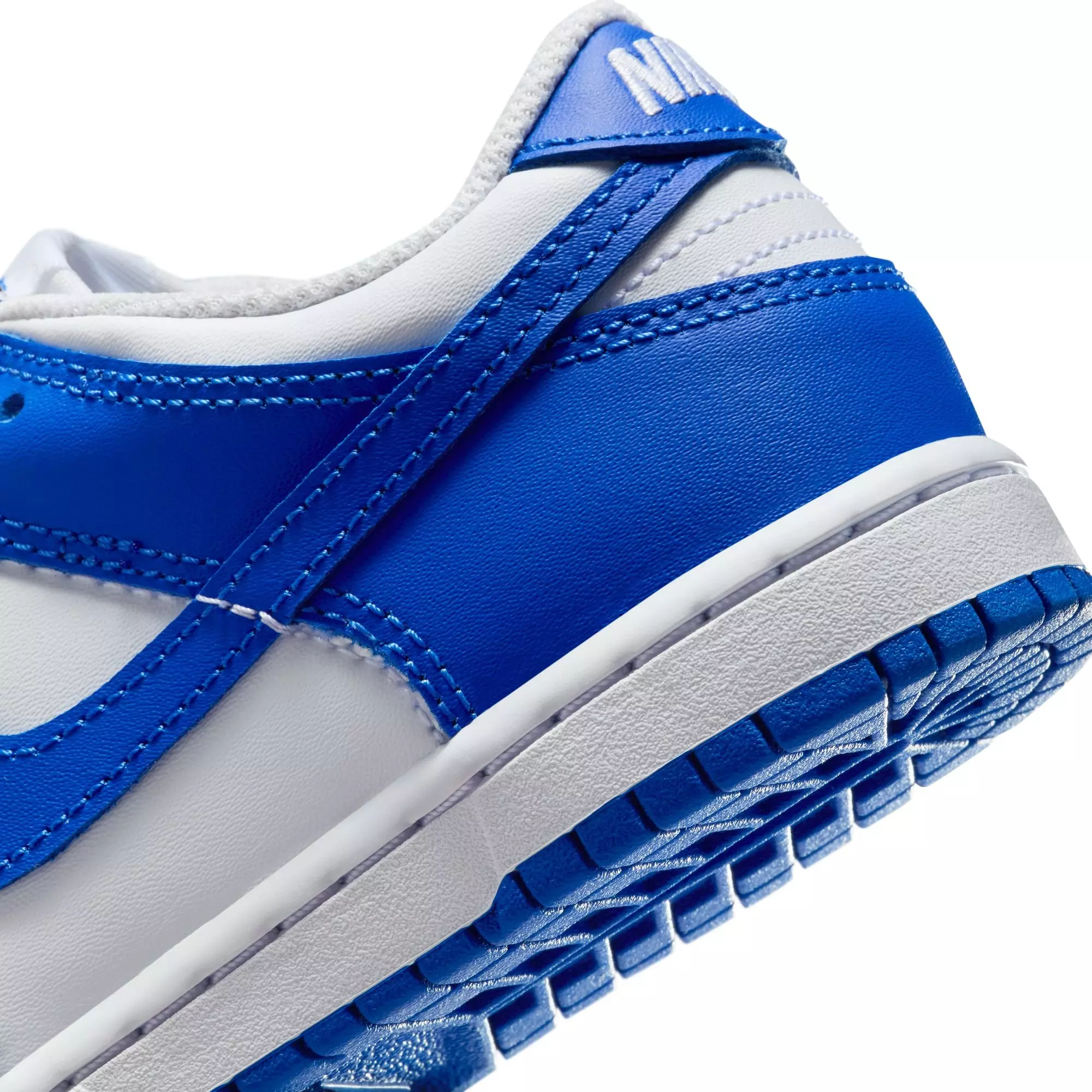 Nike Dunk Low "White/Hyper Royal" Preschool Boys' Shoe - WHITE/ROYAL