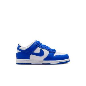 Nike Dunk Low "White/Hyper Royal" Preschool Boys' Shoe