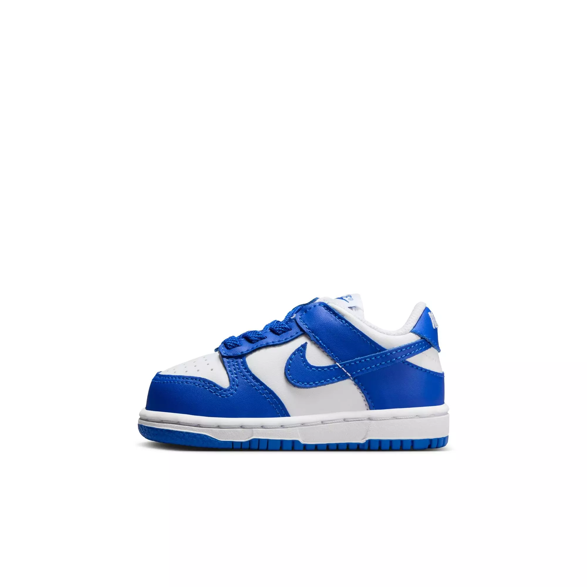 Nike Dunk Low "White/Hyper Royal" Toddler Boys' Shoe - WHITE/ROYAL
