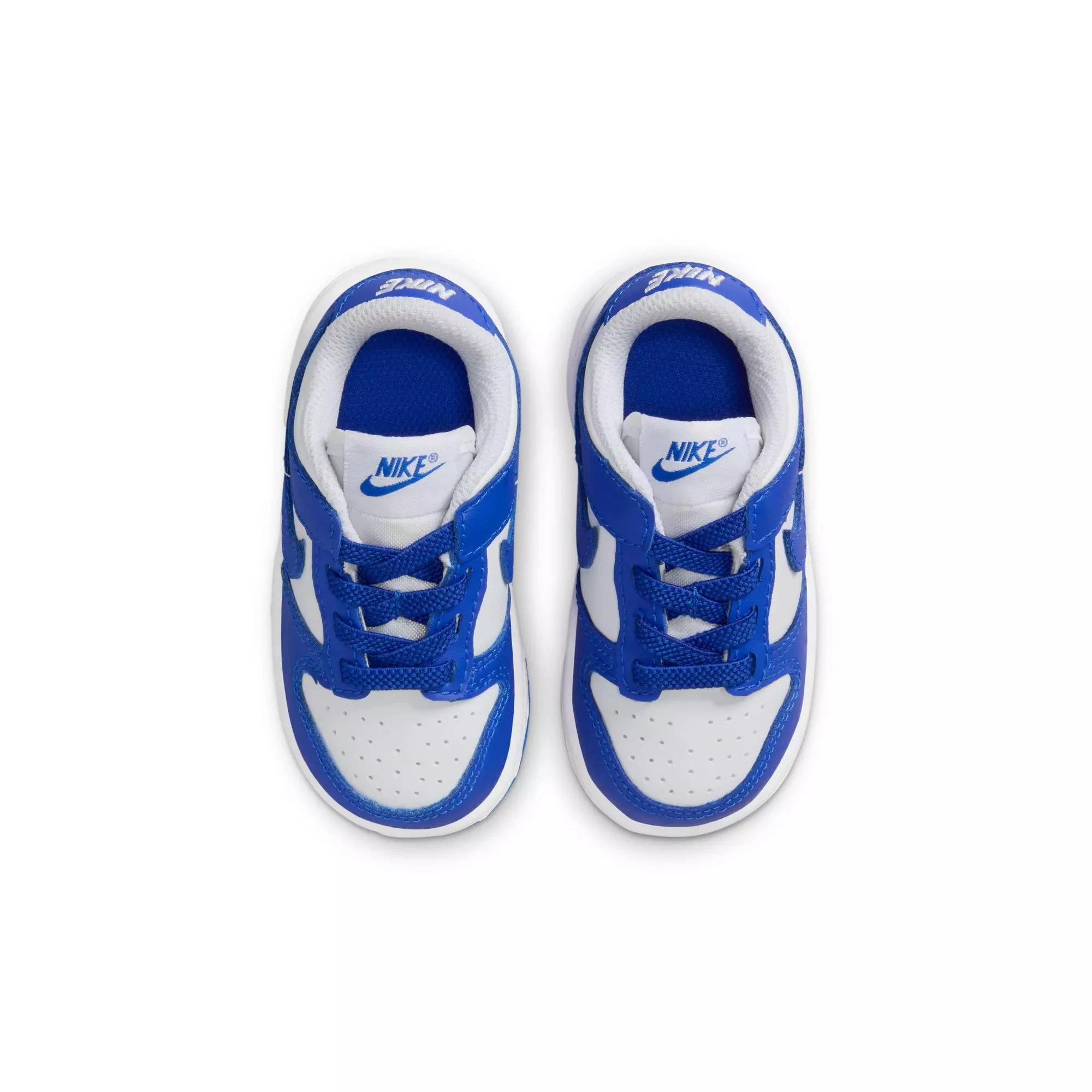 Nike Dunk Low "White/Hyper Royal" Toddler Boys' Shoe - WHITE/ROYAL