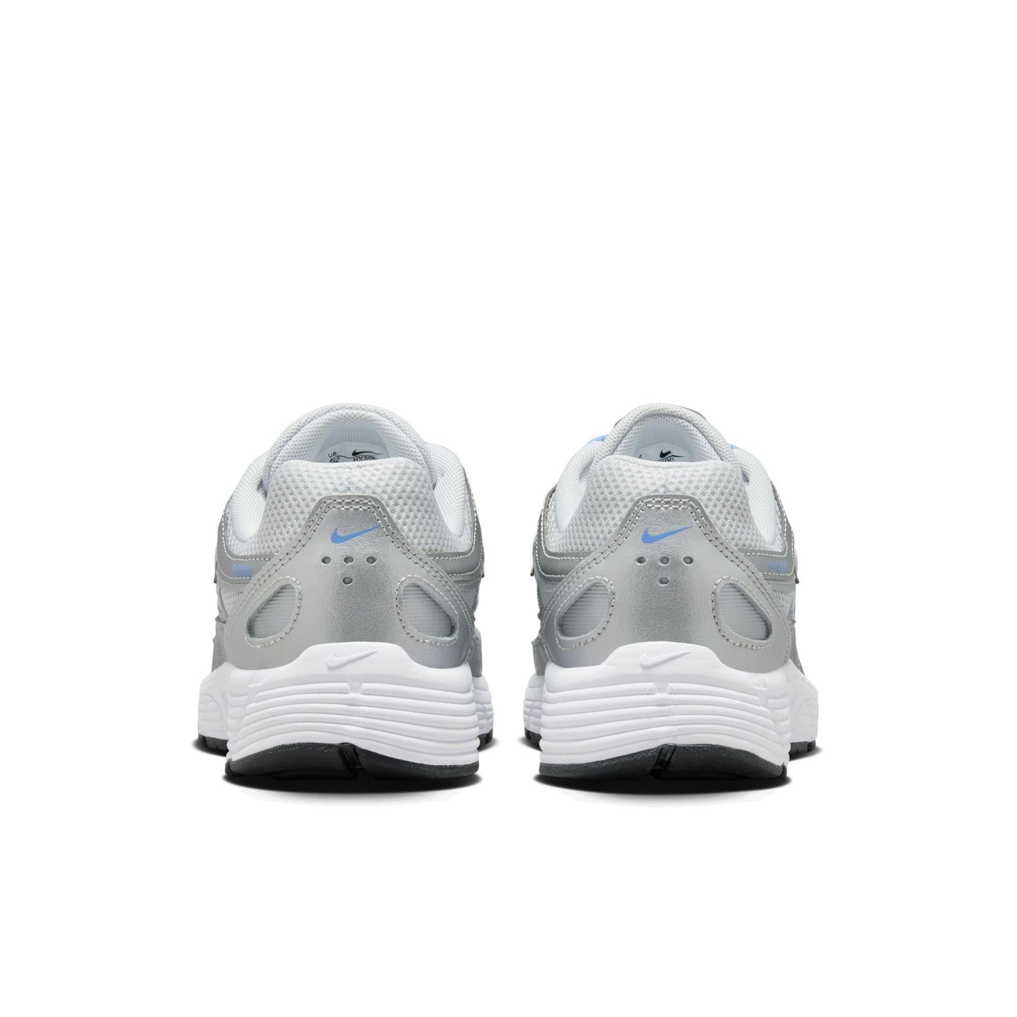 Nike P-6000 Grade School Boys' "Mtlc Platinum/University Blue" Shoe
