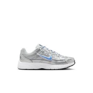 Nike P-6000 "Mtlc Platinum/University Blue" Preschool Boys' Shoe