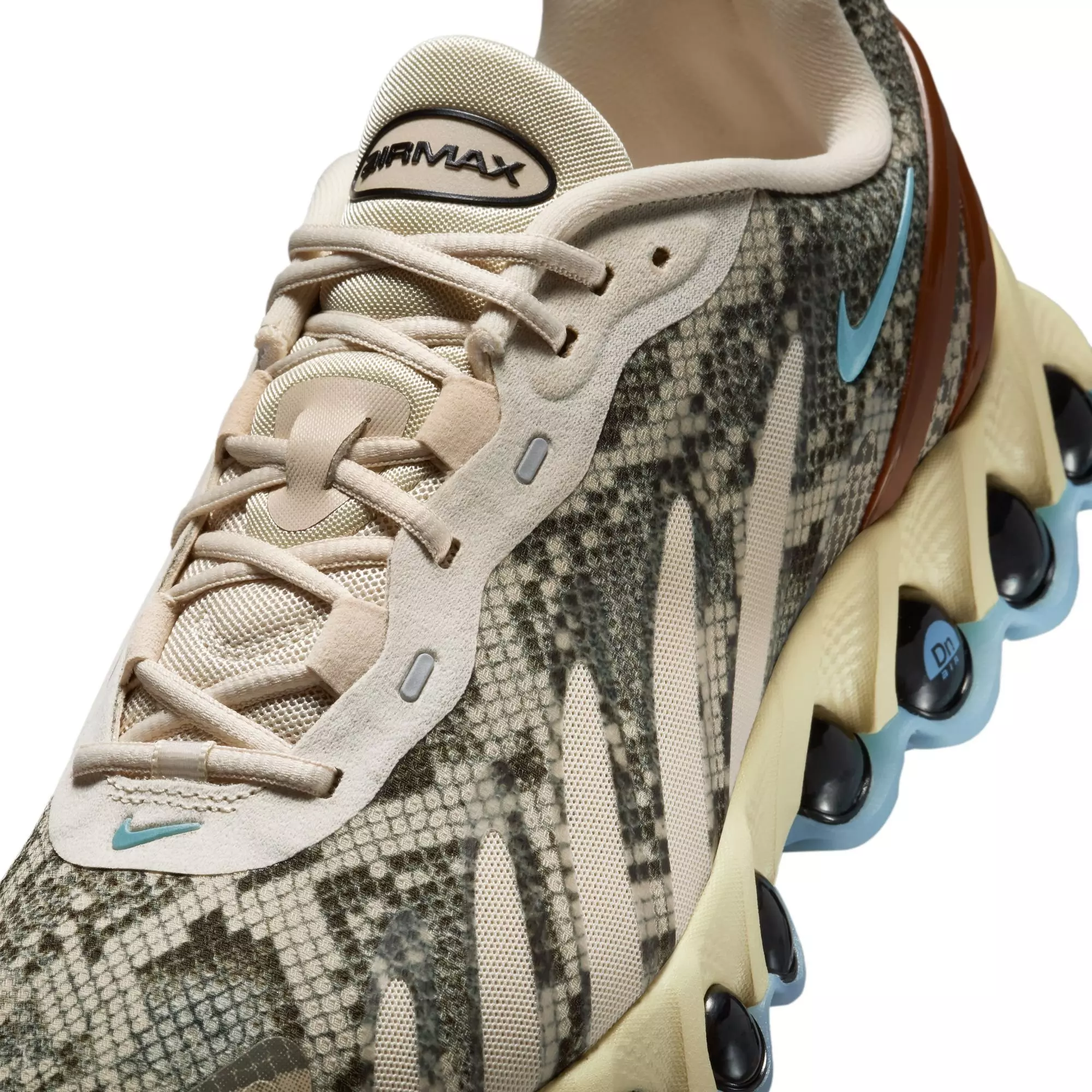 Nike Air Max Dn8 Premium "Snakeskin" Men's Shoe - KHAKI/DENIM TURQUOISE
